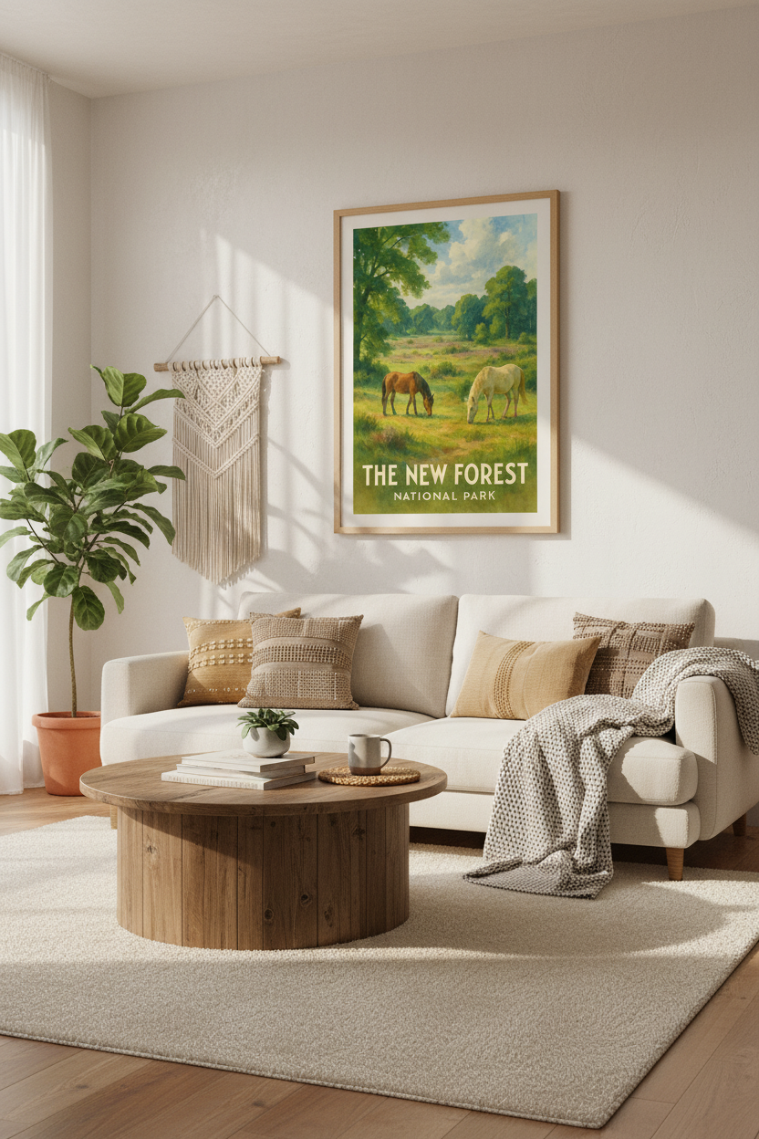 Emerald Canopy – New Forest National Park Art Print