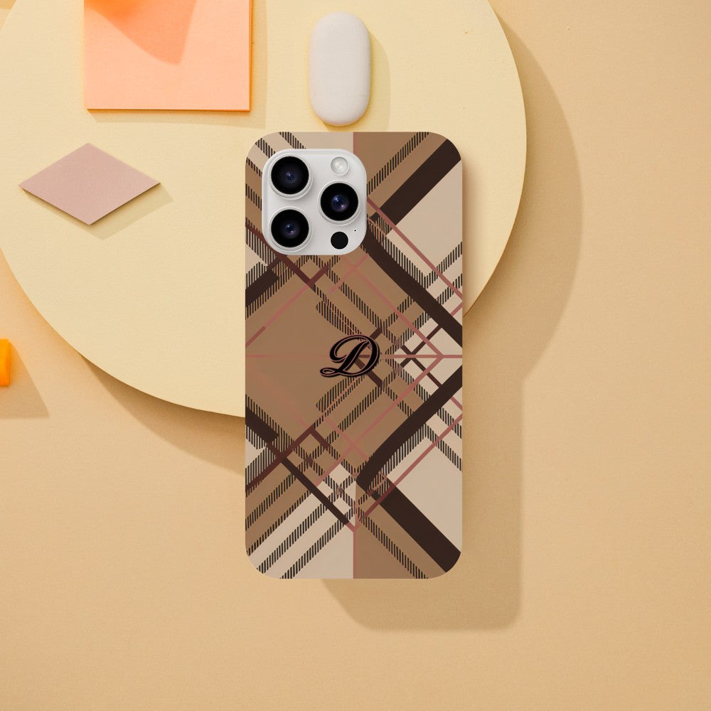Luxury Designer Phone Case for iPhone 15 Pro, 14, 13, Samsung S23 Ultra, Geometric Pattern