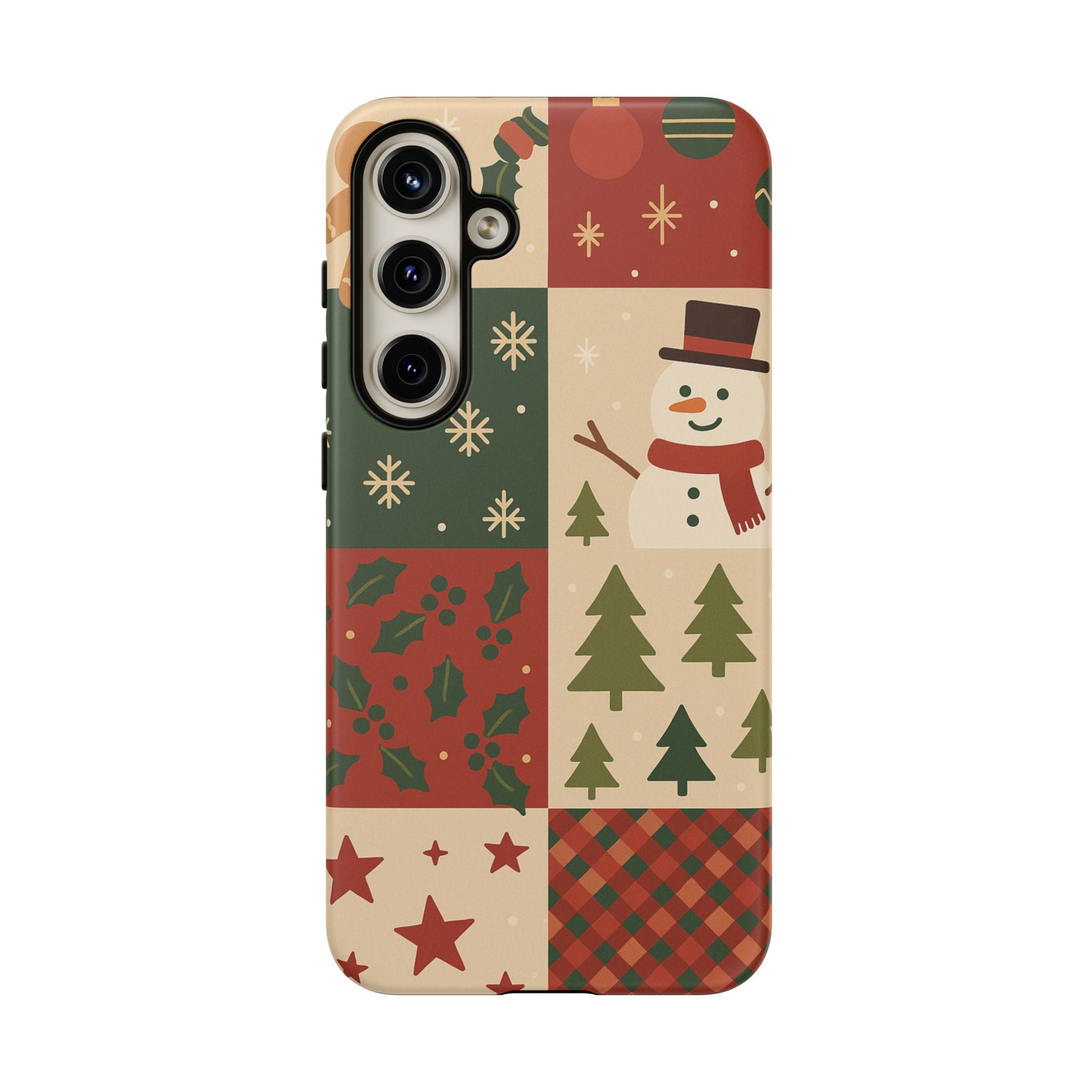 Festive Phone Case - Holiday Cheer, Christmas Gift, Winter Decor, Cute Cell Phone Cover, Seasonal Accessory, Unique Present Samsung Galaxy S24 Plus Matte