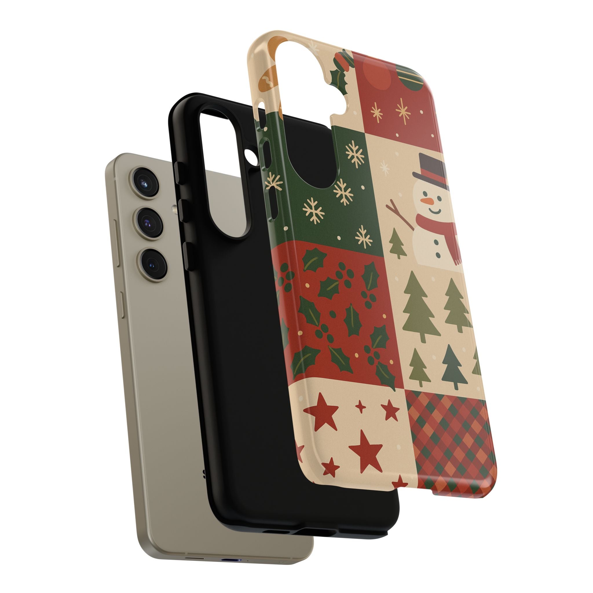 Festive Phone Case - Holiday Cheer, Christmas Gift, Winter Decor, Cute Cell Phone Cover, Seasonal Accessory, Unique Present