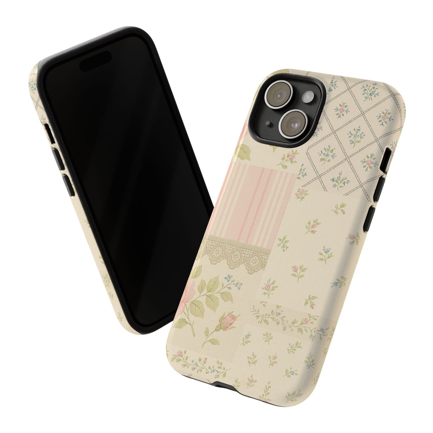 Floral Phone Case, Floral Tough Case, Protective Phone Case, Flower Case, Tough Phone Cover, Floral Tech Accessory