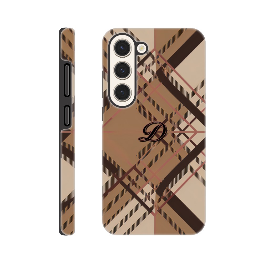 Luxury Designer Phone Case for iPhone 15 Pro, 14, 13, Samsung S23 Ultra, Geometric Pattern Galaxy S23