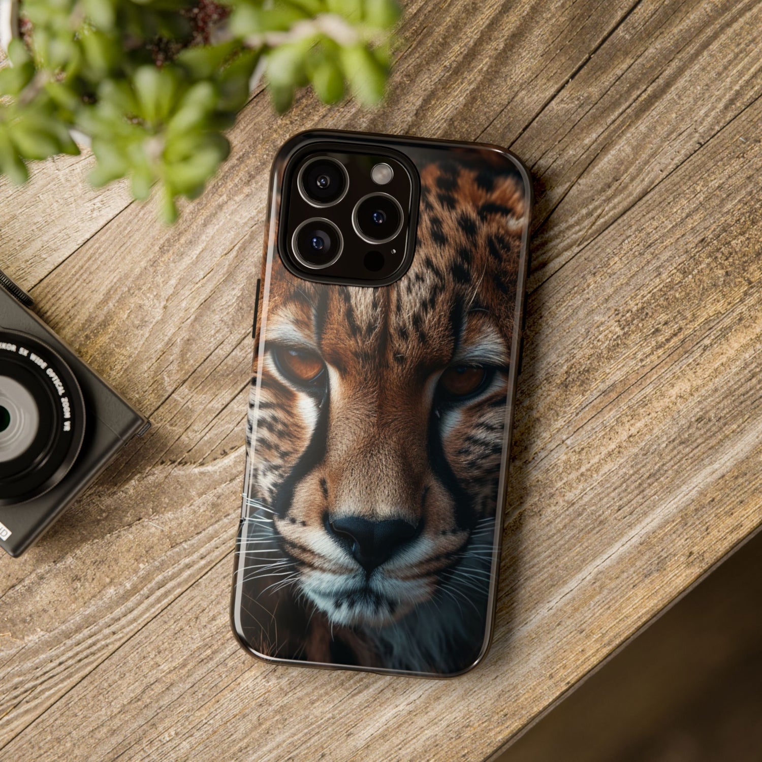 Spirit of the Wild - Cheetah Gaze Phone Case