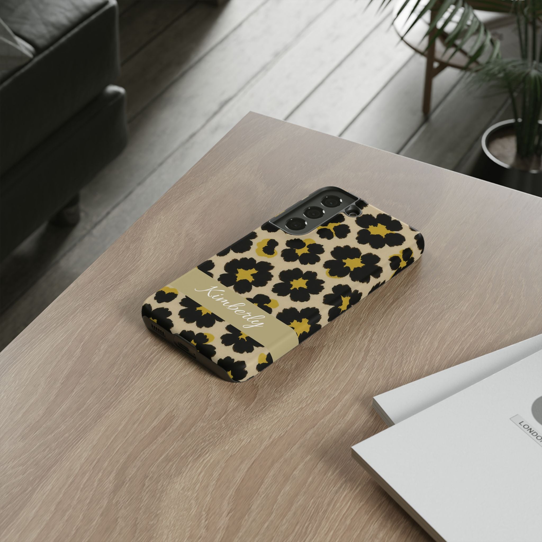 Neon Safari Bloom Phone Case - Tough Protective Cover for iPhone, Samsung & Google Pixel