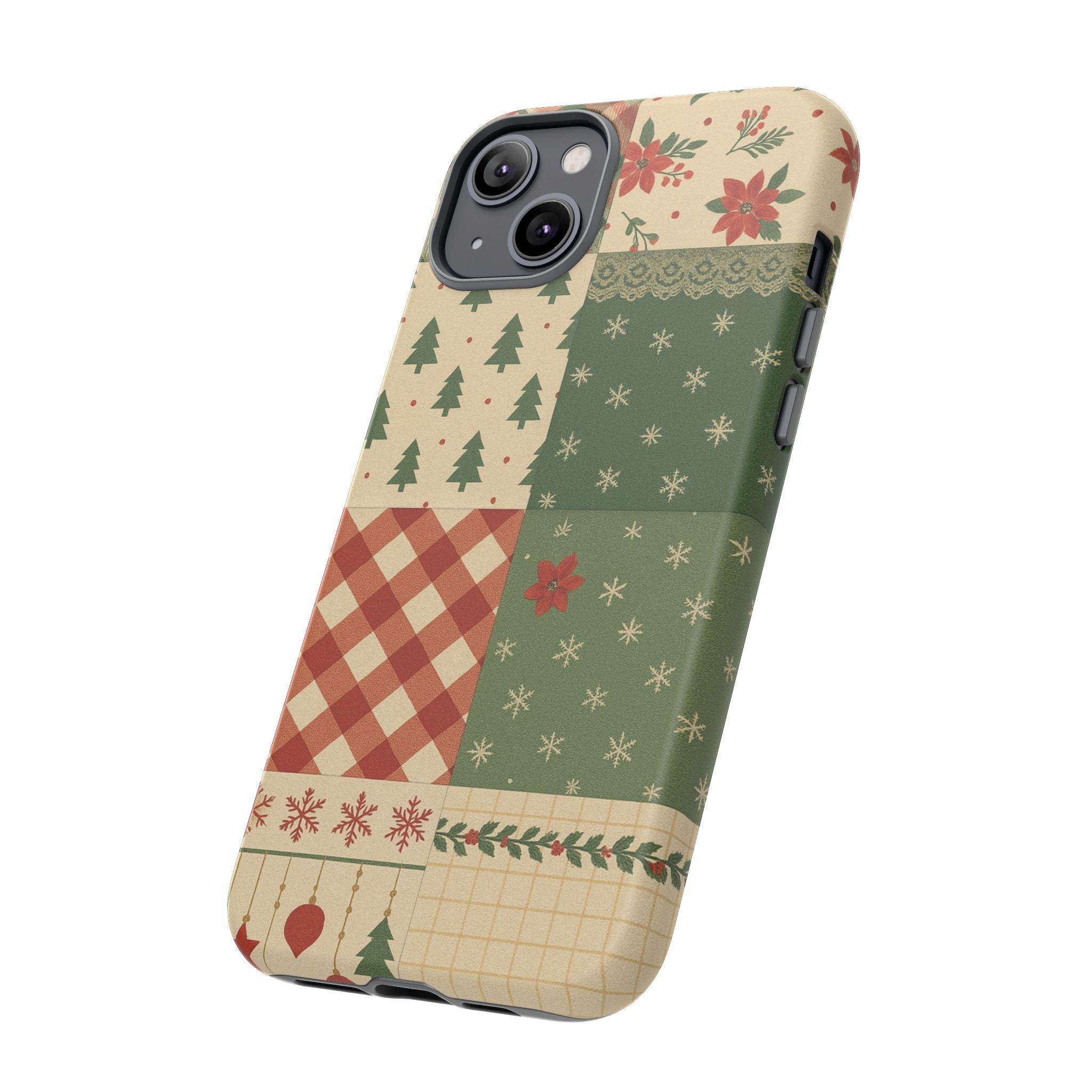 Festive Phone Cases, Luxury Black and Gold Design for Christmas Gift, Holiday Decor, Tough Case, Winter Celebration, Elegant iPhone Cover