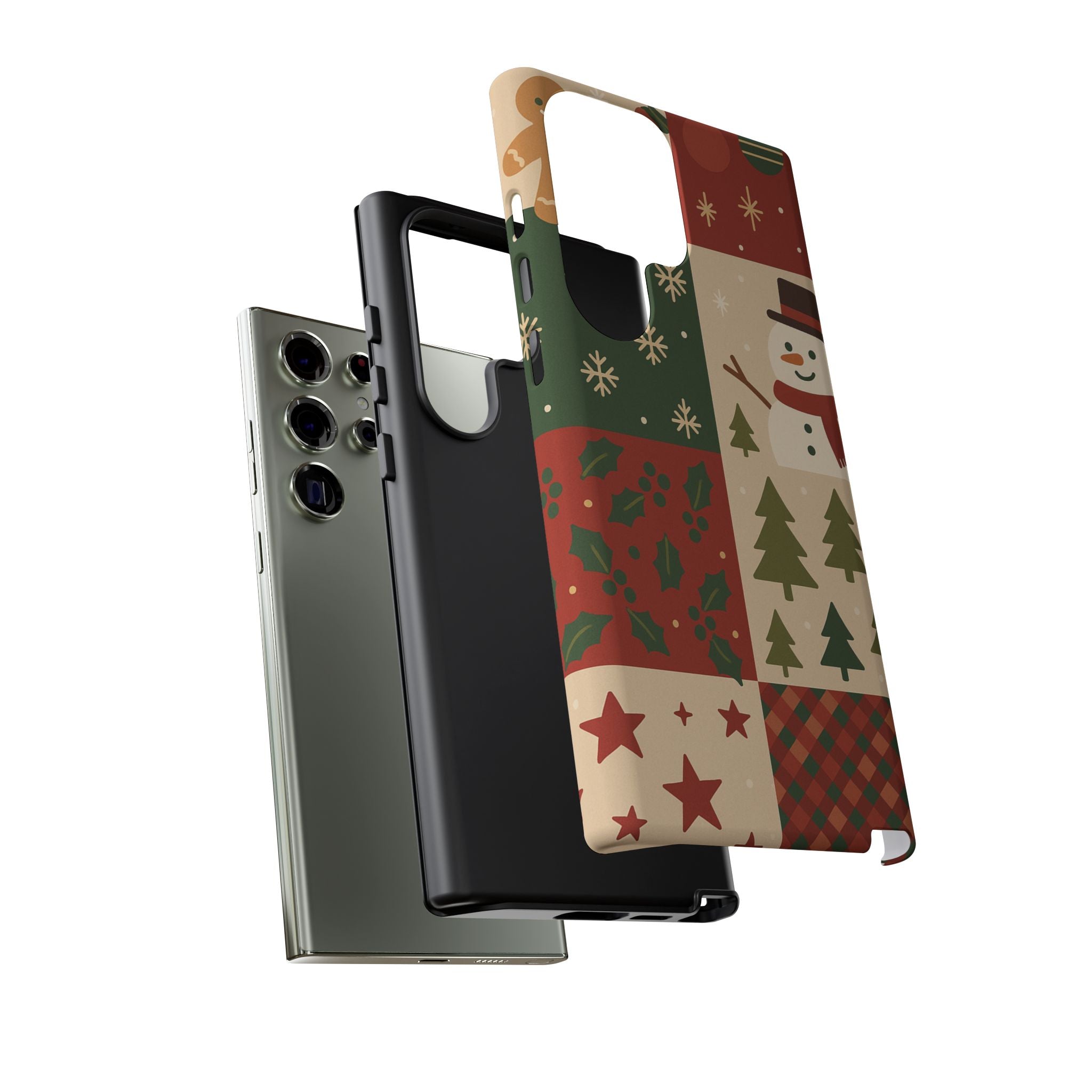 Festive Phone Case - Holiday Cheer, Christmas Gift, Winter Decor, Cute Cell Phone Cover, Seasonal Accessory, Unique Present