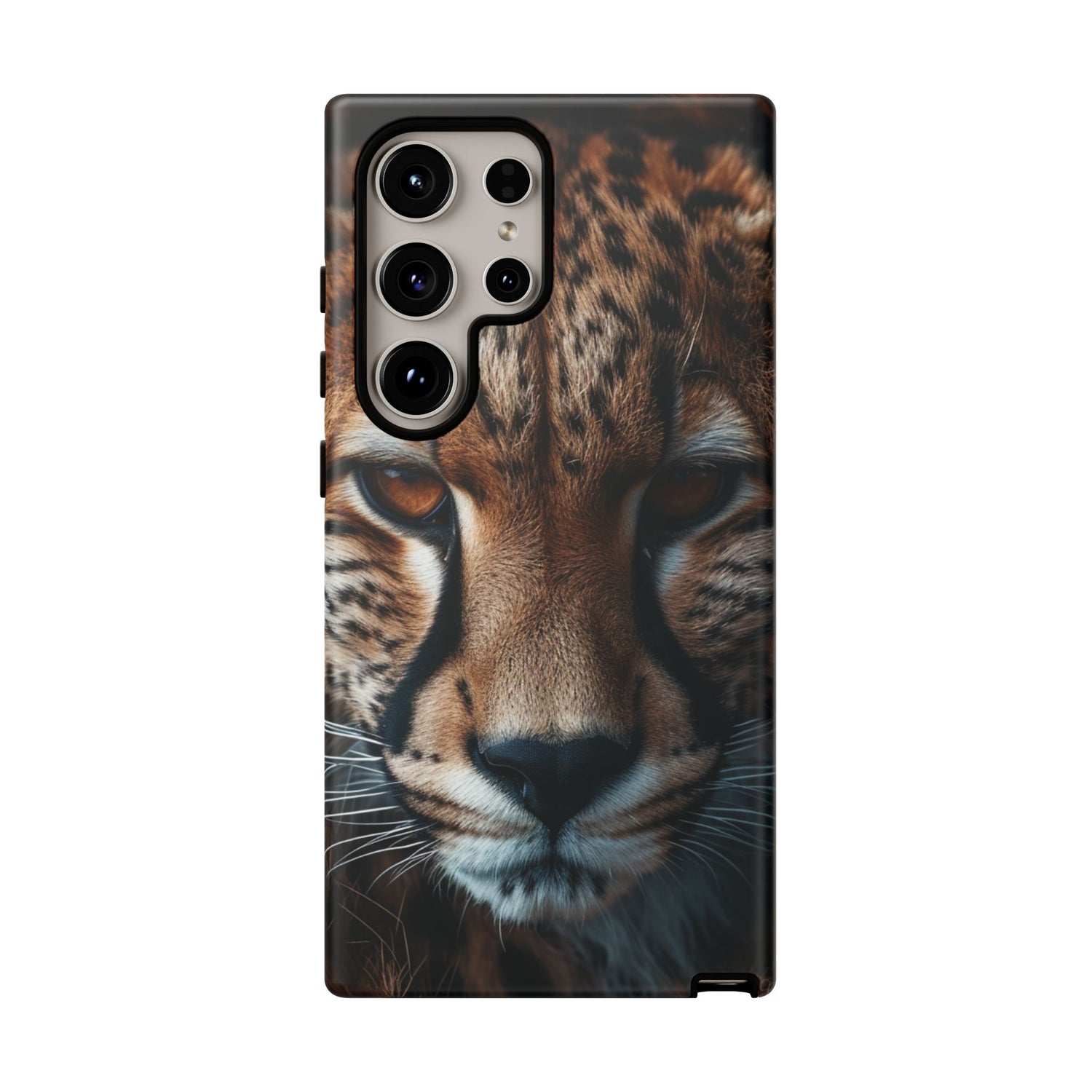 Spirit of the Wild - Cheetah Gaze Phone Case Samsung Galaxy S24 Ultra Matte