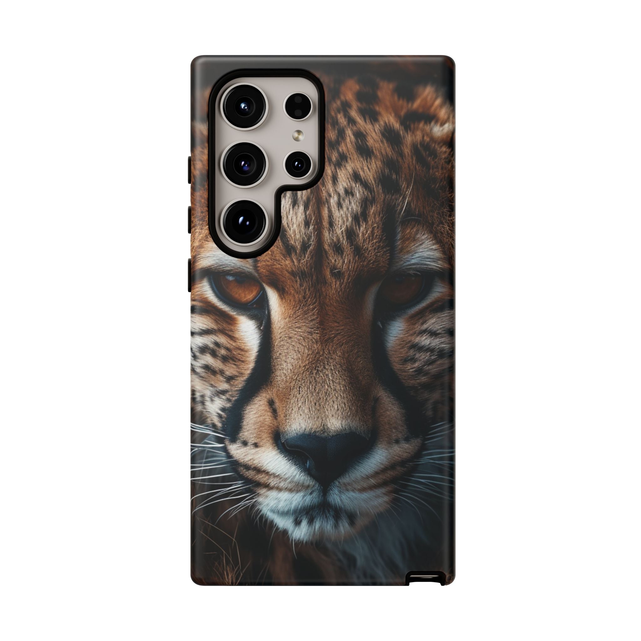 Spirit of the Wild - Cheetah Gaze Phone Case Samsung Galaxy S24 Ultra Matte