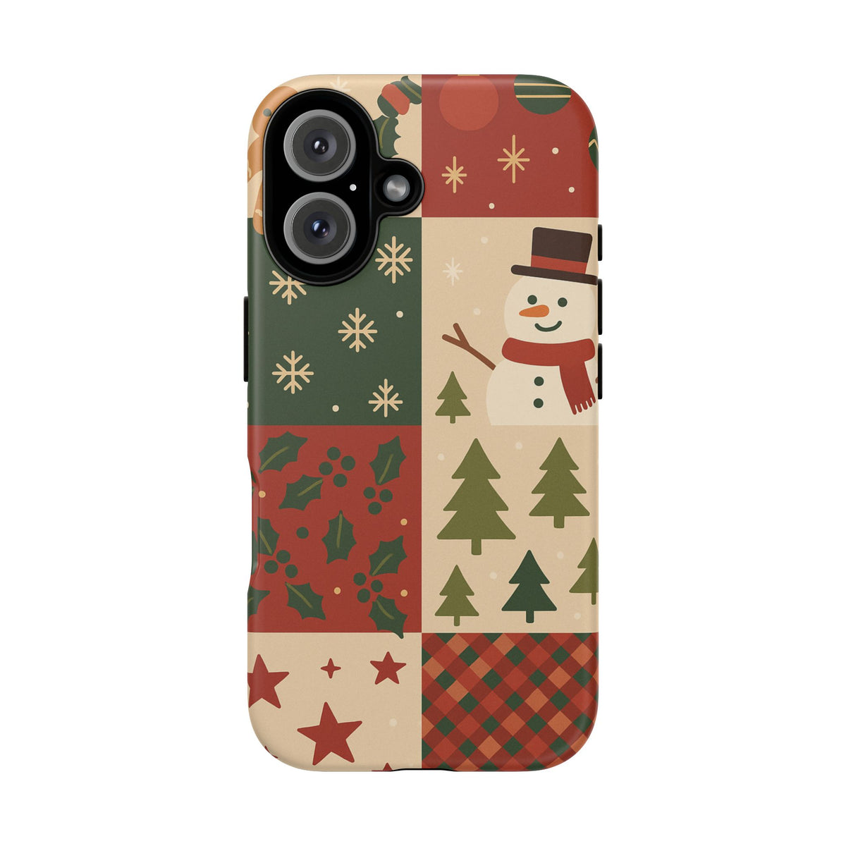 Festive Phone Case - Holiday Cheer, Christmas Gift, Winter Decor, Cute Cell Phone Cover, Seasonal Accessory, Unique Present iPhone 16 Matte