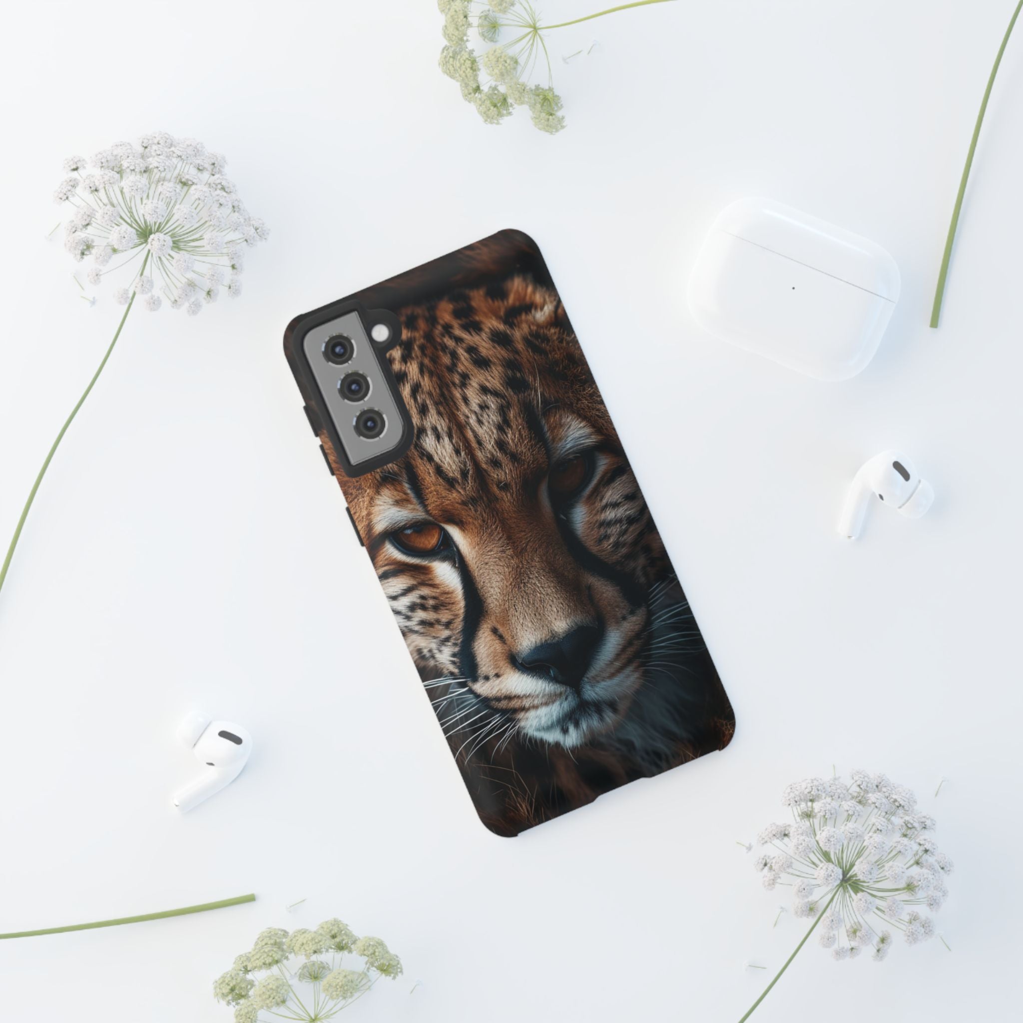 Spirit of the Wild - Cheetah Gaze Phone Case