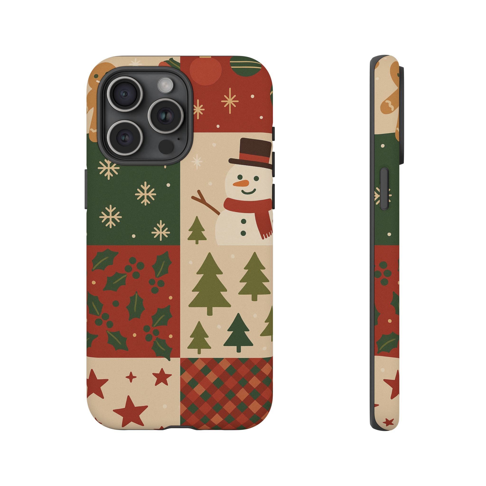 Festive Phone Case - Holiday Cheer, Christmas Gift, Winter Decor, Cute Cell Phone Cover, Seasonal Accessory, Unique Present iPhone 15 Pro Max Matte