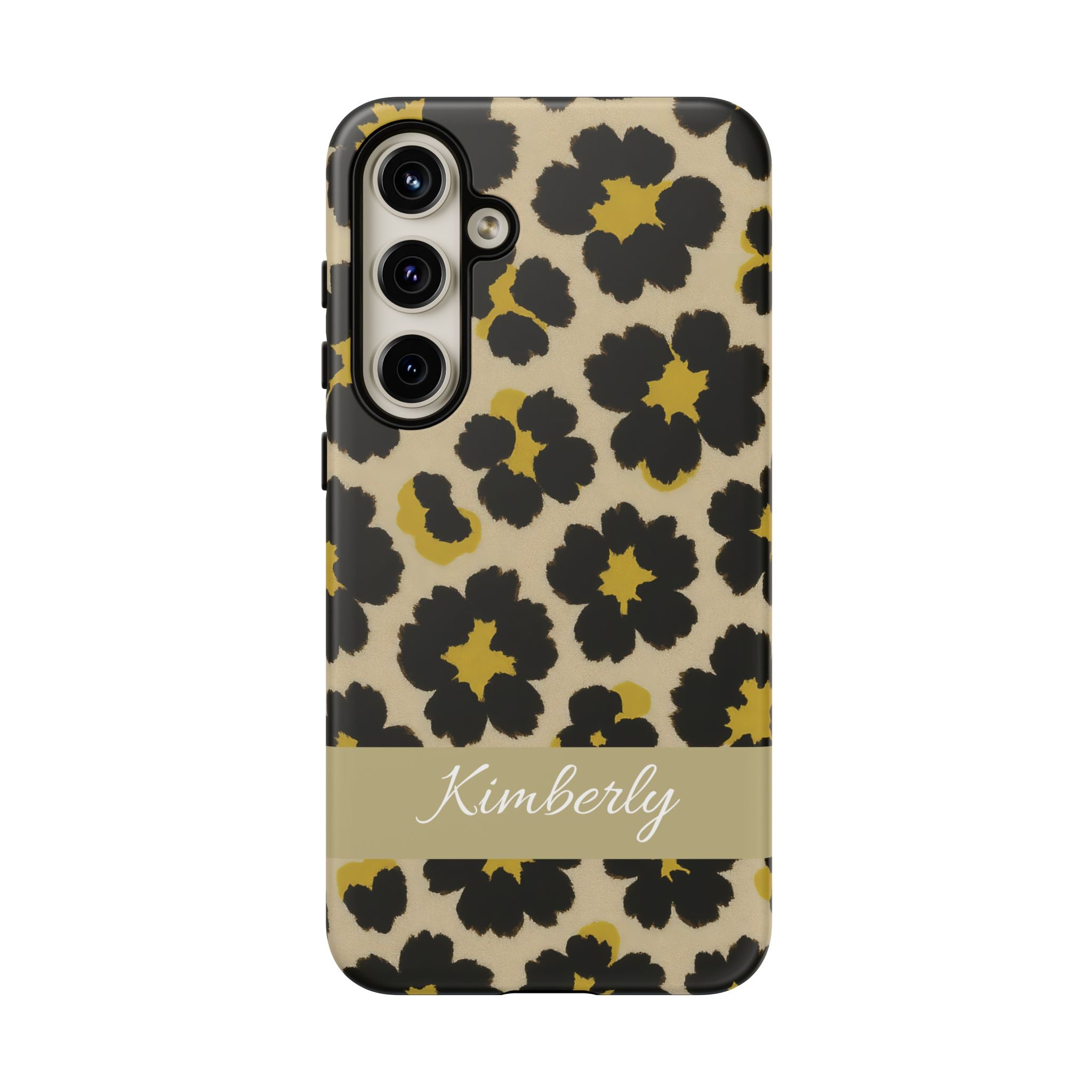 Neon Safari Bloom Phone Case - Tough Protective Cover for iPhone, Samsung & Google Pixel Samsung Galaxy S24 Plus Matte