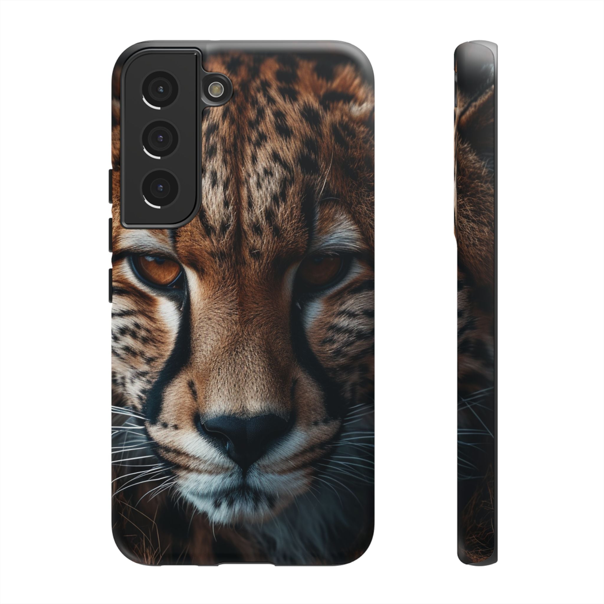 Spirit of the Wild - Cheetah Gaze Phone Case Samsung Galaxy S22 Matte