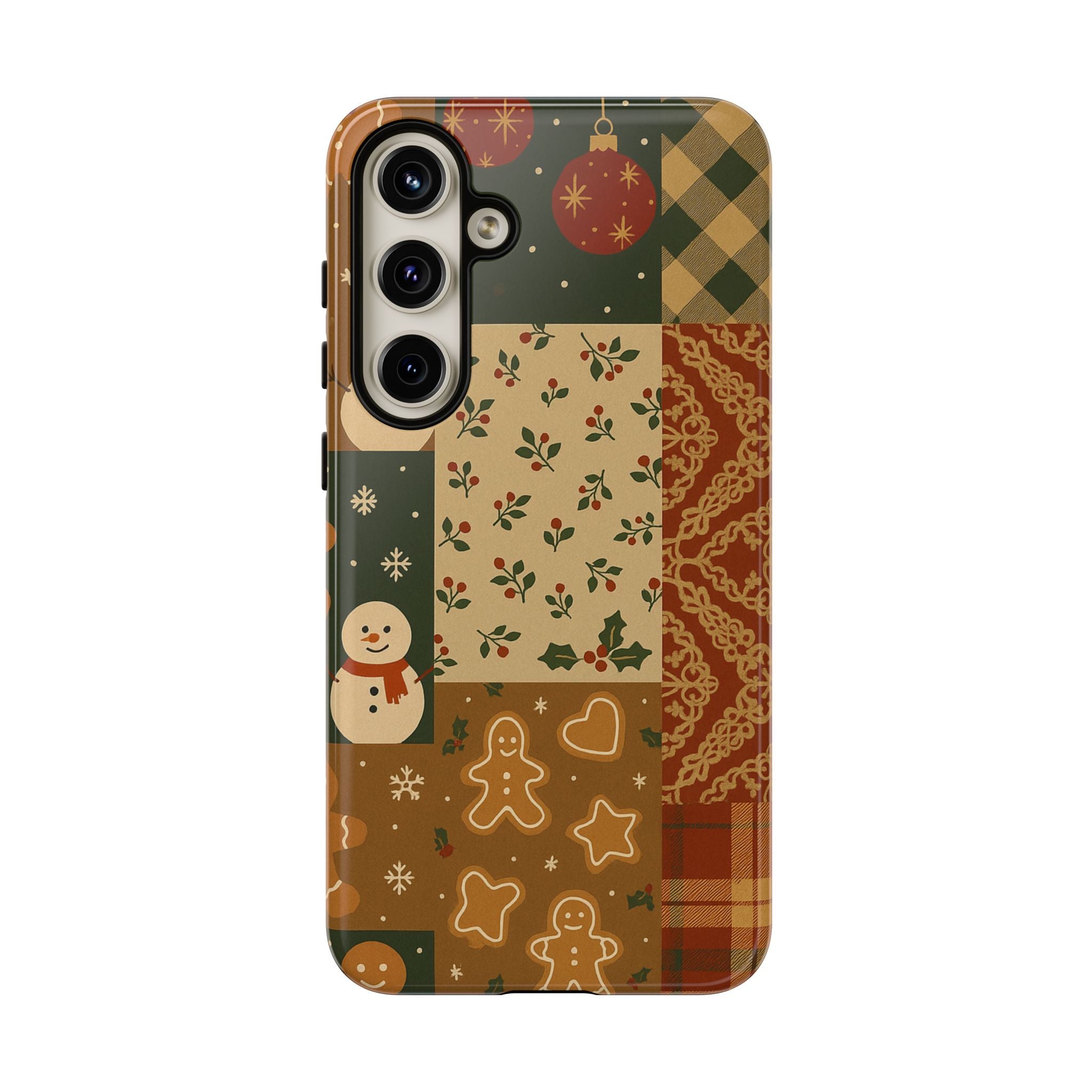 Cute Christmas Phone Case for this Festive Season - Tough Design Samsung Galaxy S24 Plus Glossy