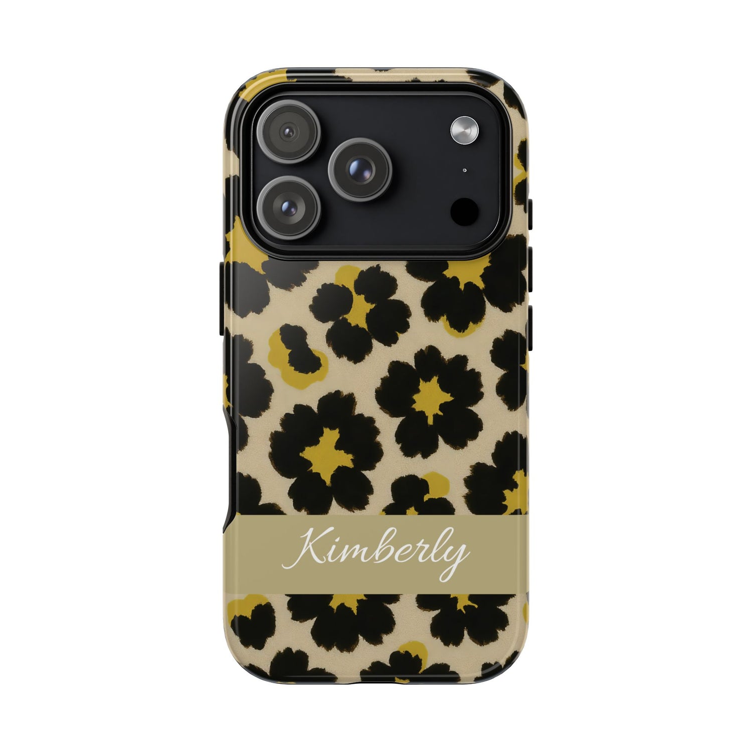 Neon Safari Bloom Phone Case - Tough Protective Cover for iPhone, Samsung & Google Pixel iPhone 17 Pro Glossy