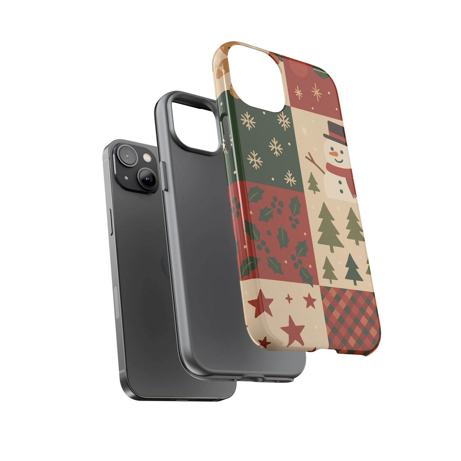 Festive Phone Case - Holiday Cheer, Christmas Gift, Winter Decor, Cute Cell Phone Cover, Seasonal Accessory, Unique Present