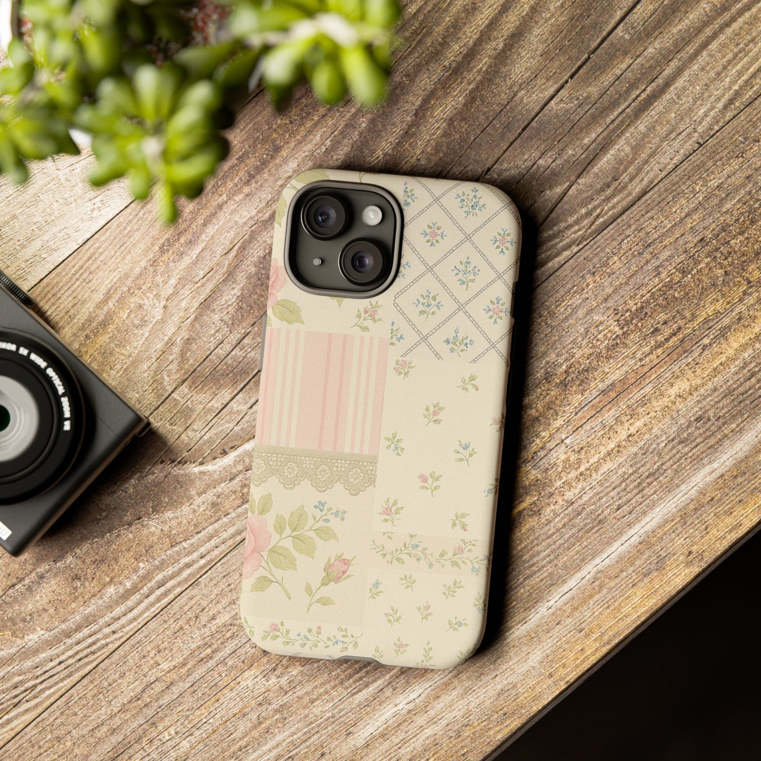 Floral Phone Case, Floral Tough Case, Protective Phone Case, Flower Case, Tough Phone Cover, Floral Tech Accessory