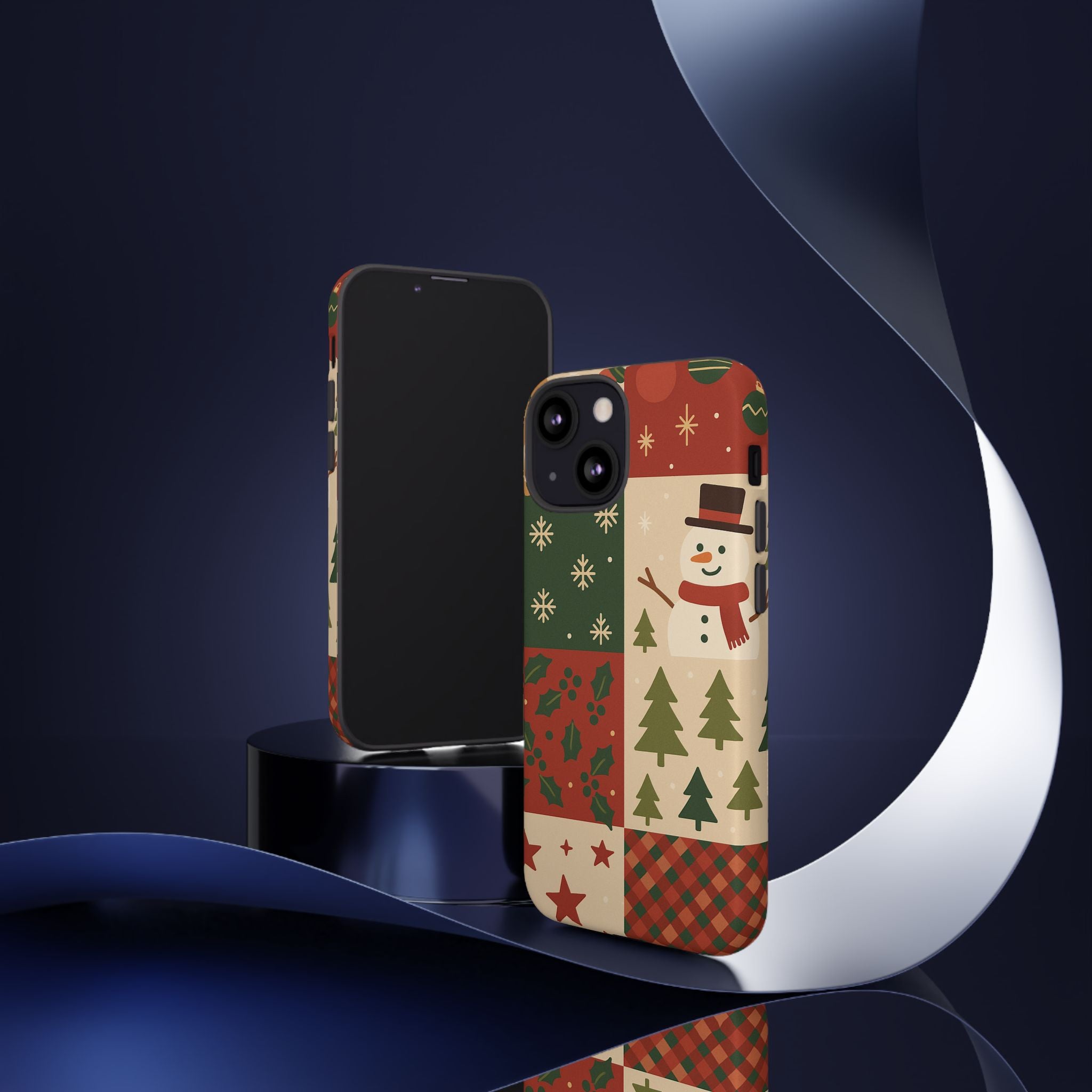 Festive Phone Case - Holiday Cheer, Christmas Gift, Winter Decor, Cute Cell Phone Cover, Seasonal Accessory, Unique Present