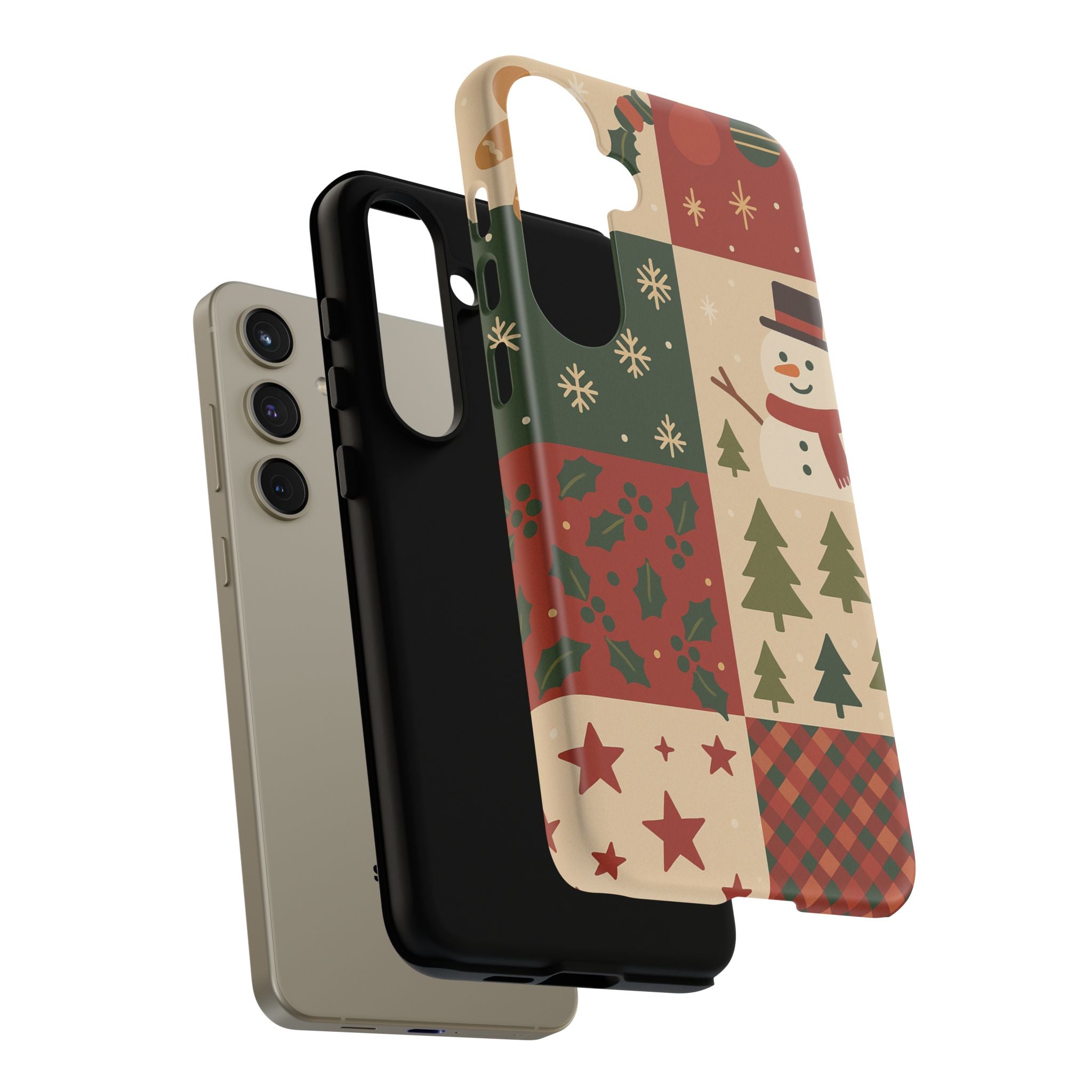 Festive Phone Case - Holiday Cheer, Christmas Gift, Winter Decor, Cute Cell Phone Cover, Seasonal Accessory, Unique Present