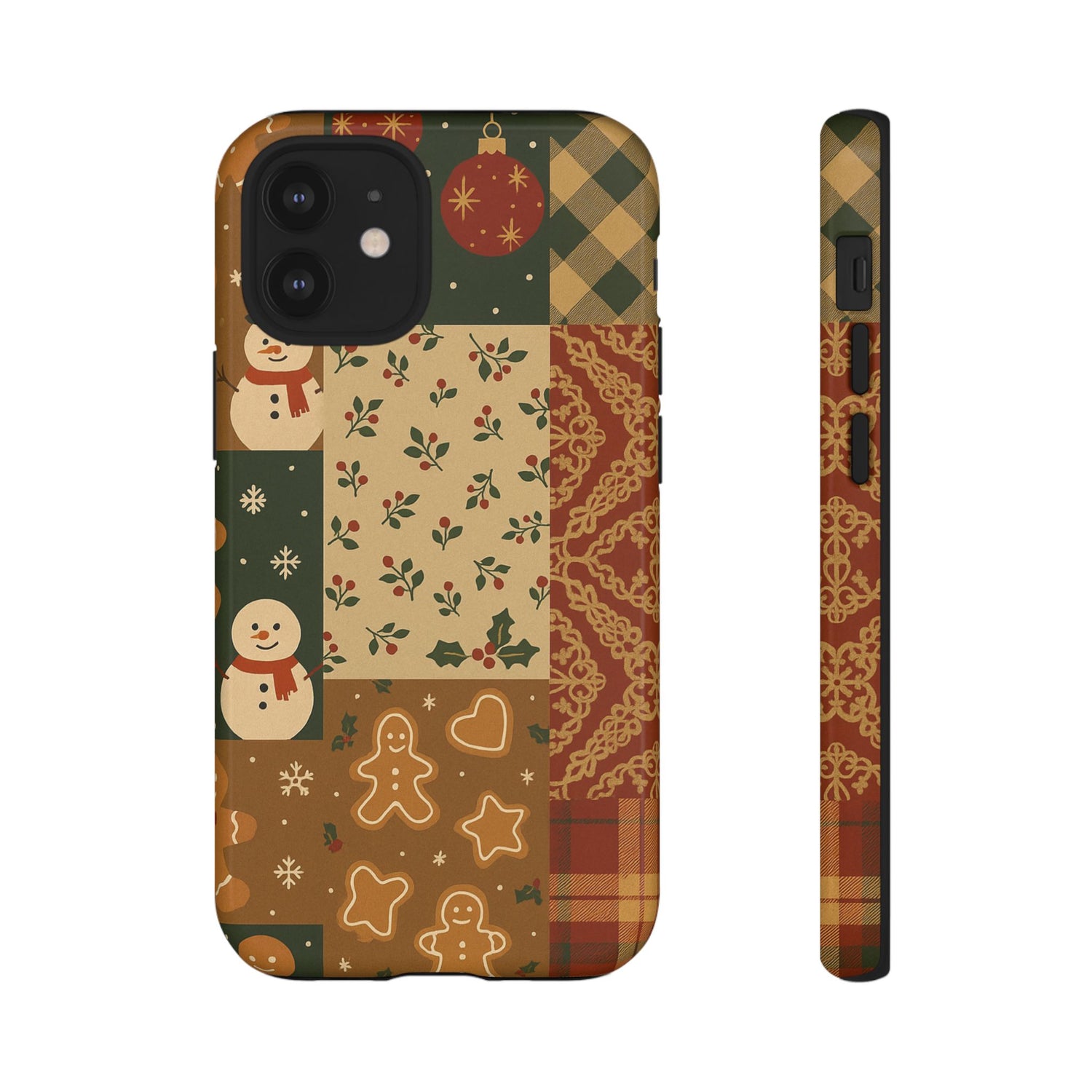 Cute Christmas Phone Case for this Festive Season - Tough Design iPhone 12 Mini Glossy