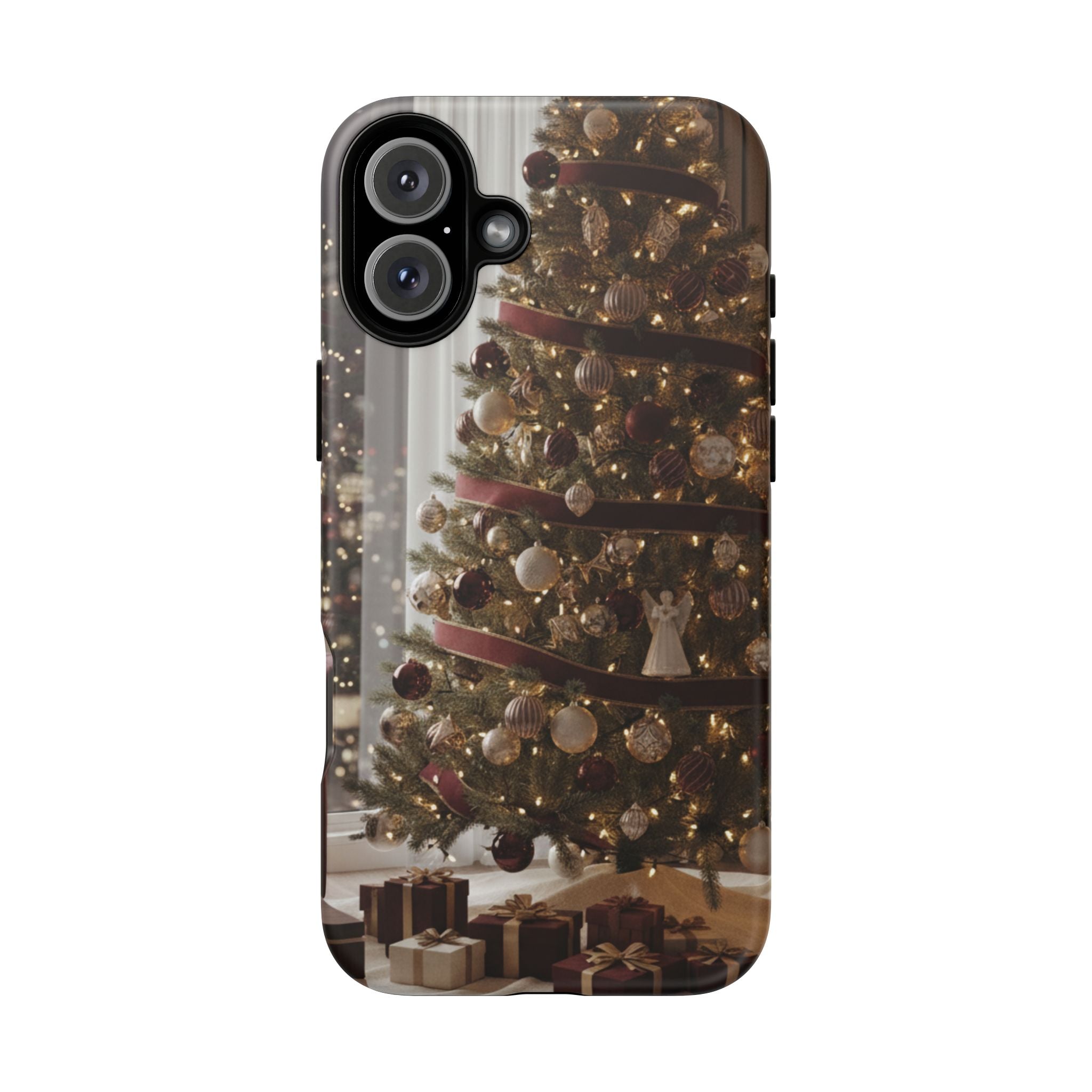 Enchanted Noel - Christmas Tree Glow Phone Case iPhone 16 Plus Matte