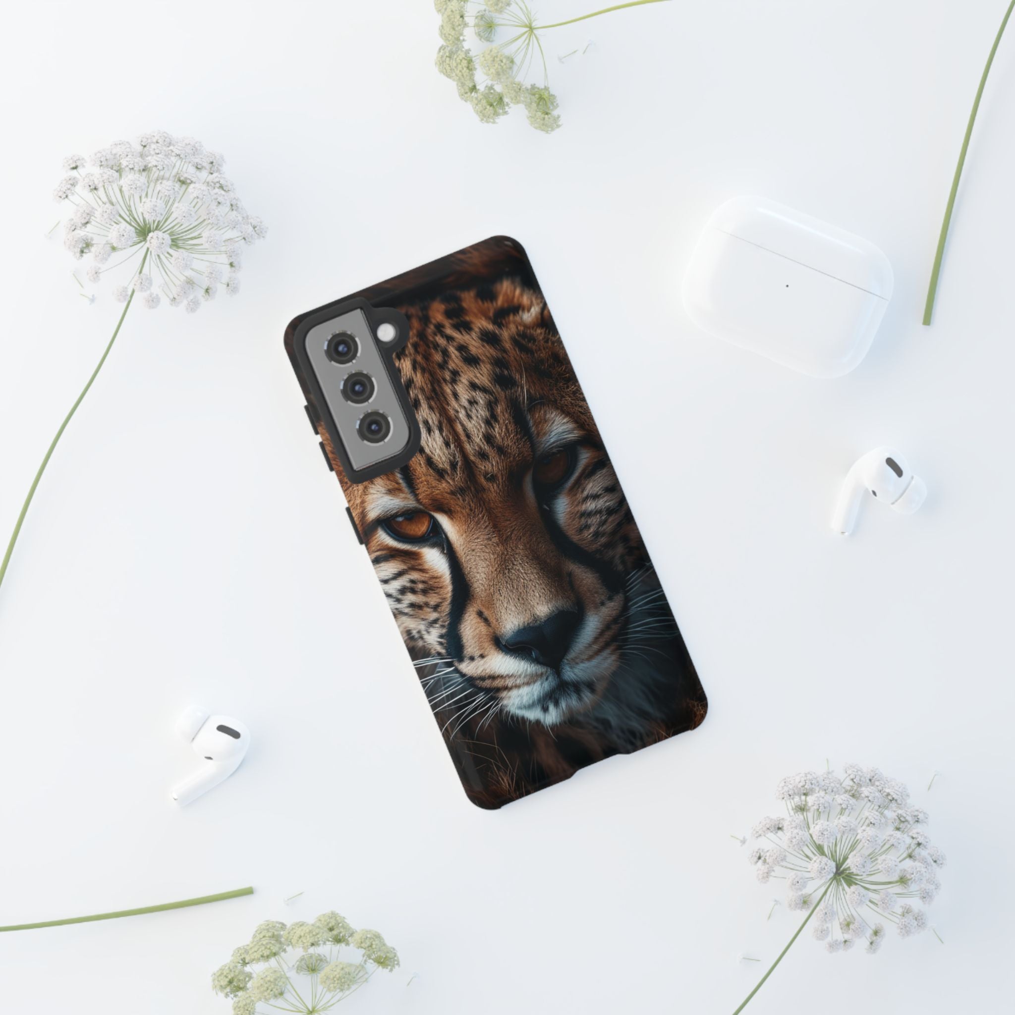 Spirit of the Wild - Cheetah Gaze Phone Case