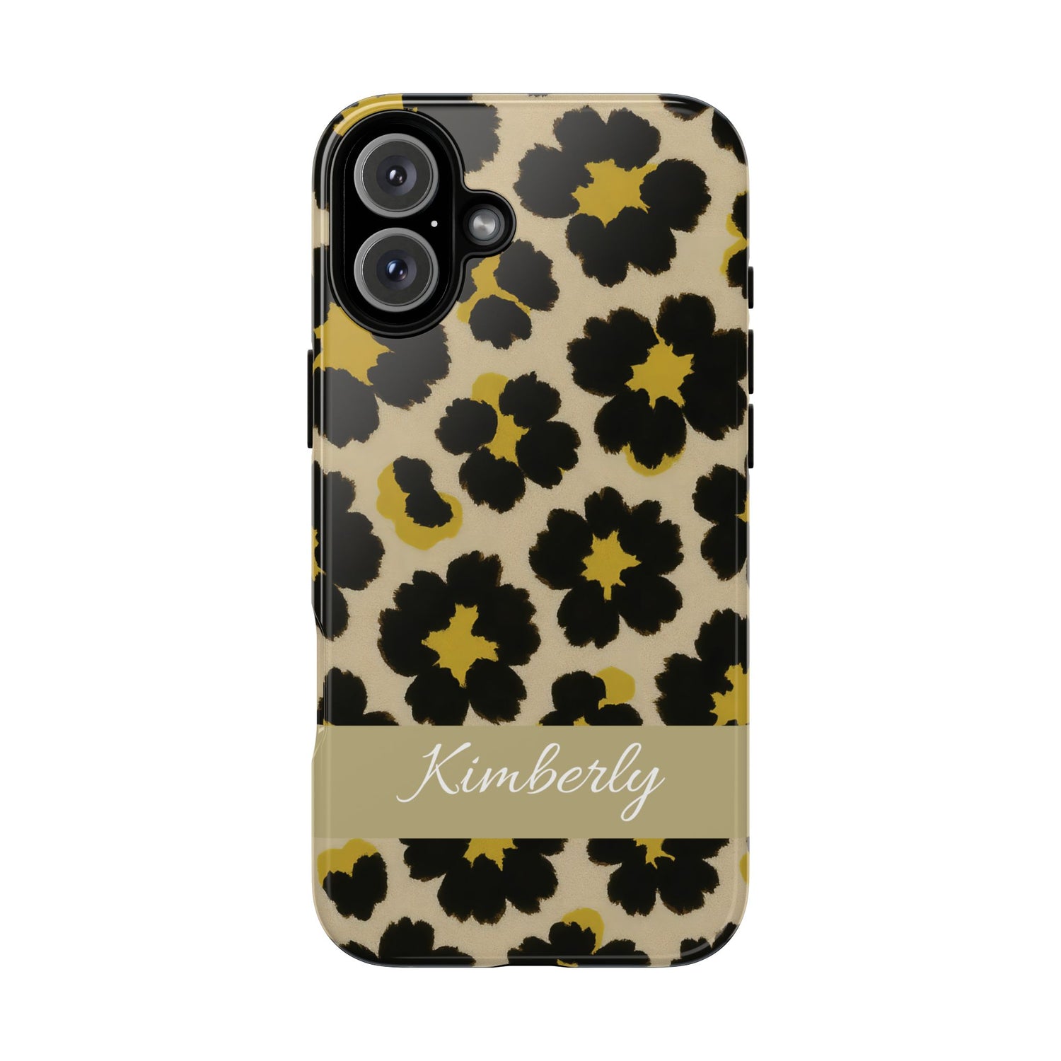 Neon Safari Bloom Phone Case - Tough Protective Cover for iPhone, Samsung & Google Pixel iPhone 16 Plus Glossy