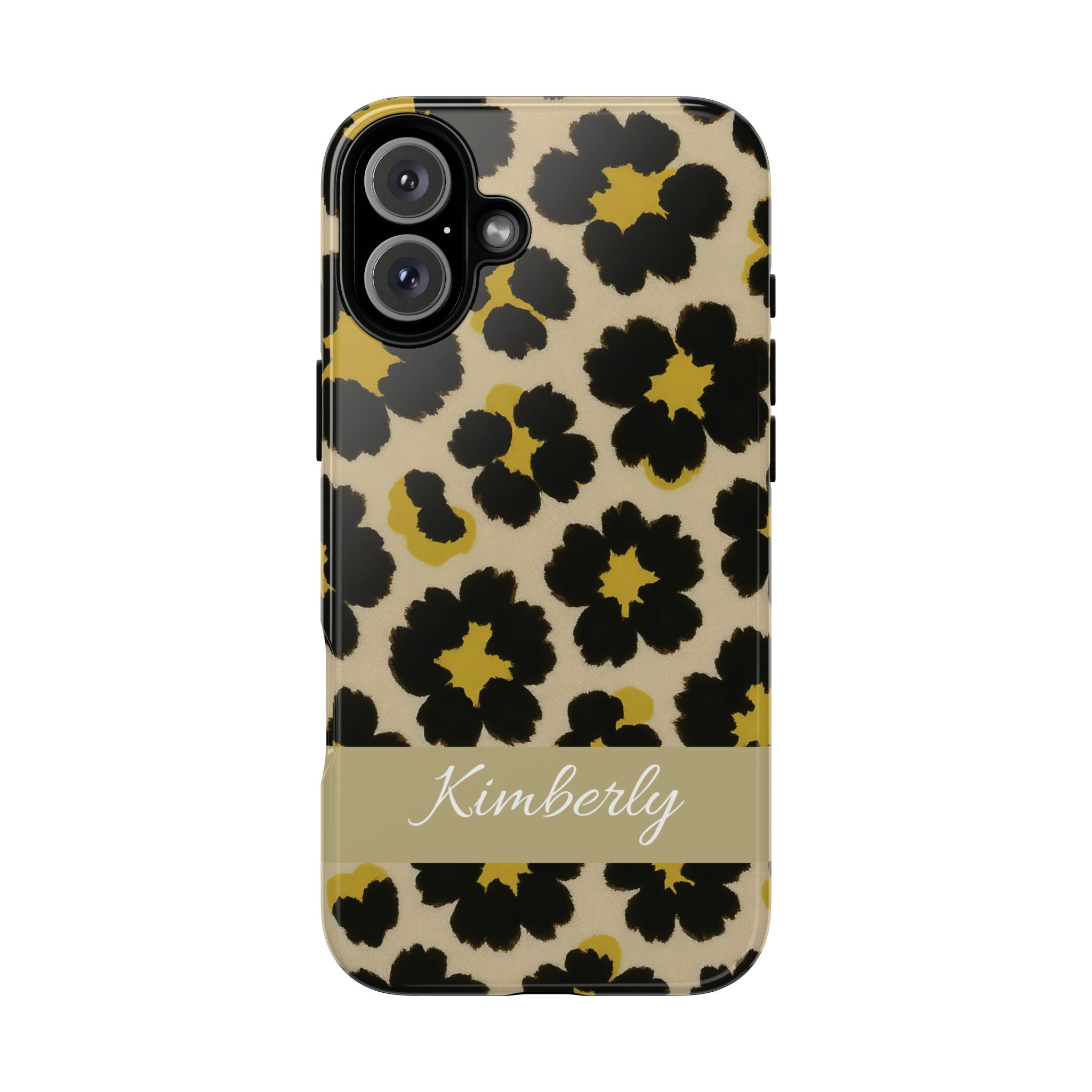 Neon Safari Bloom Phone Case - Tough Protective Cover for iPhone, Samsung & Google Pixel iPhone 16 Plus Glossy