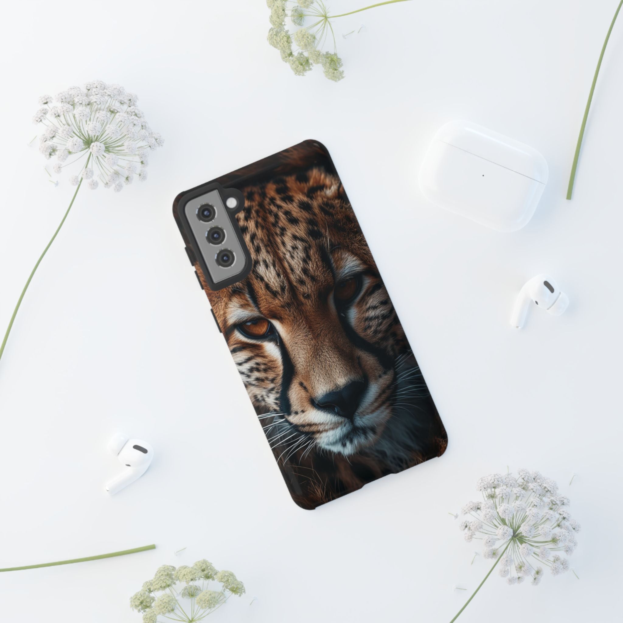 Spirit of the Wild - Cheetah Gaze Phone Case