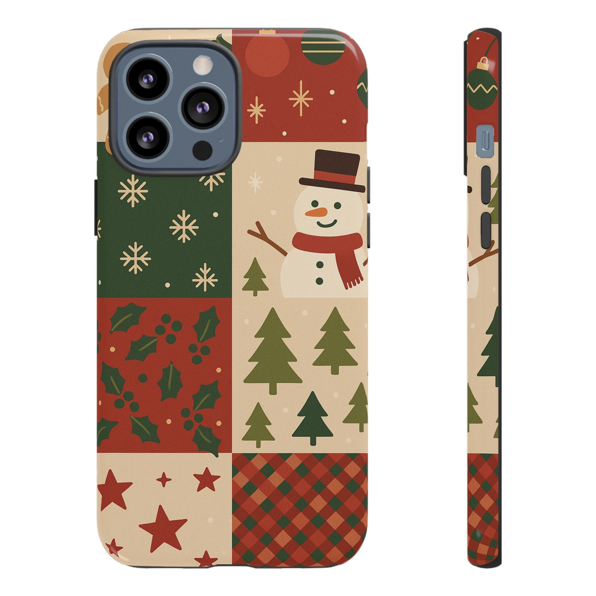 Festive Phone Case - Holiday Cheer, Christmas Gift, Winter Decor, Cute Cell Phone Cover, Seasonal Accessory, Unique Present iPhone 13 Pro Max Glossy
