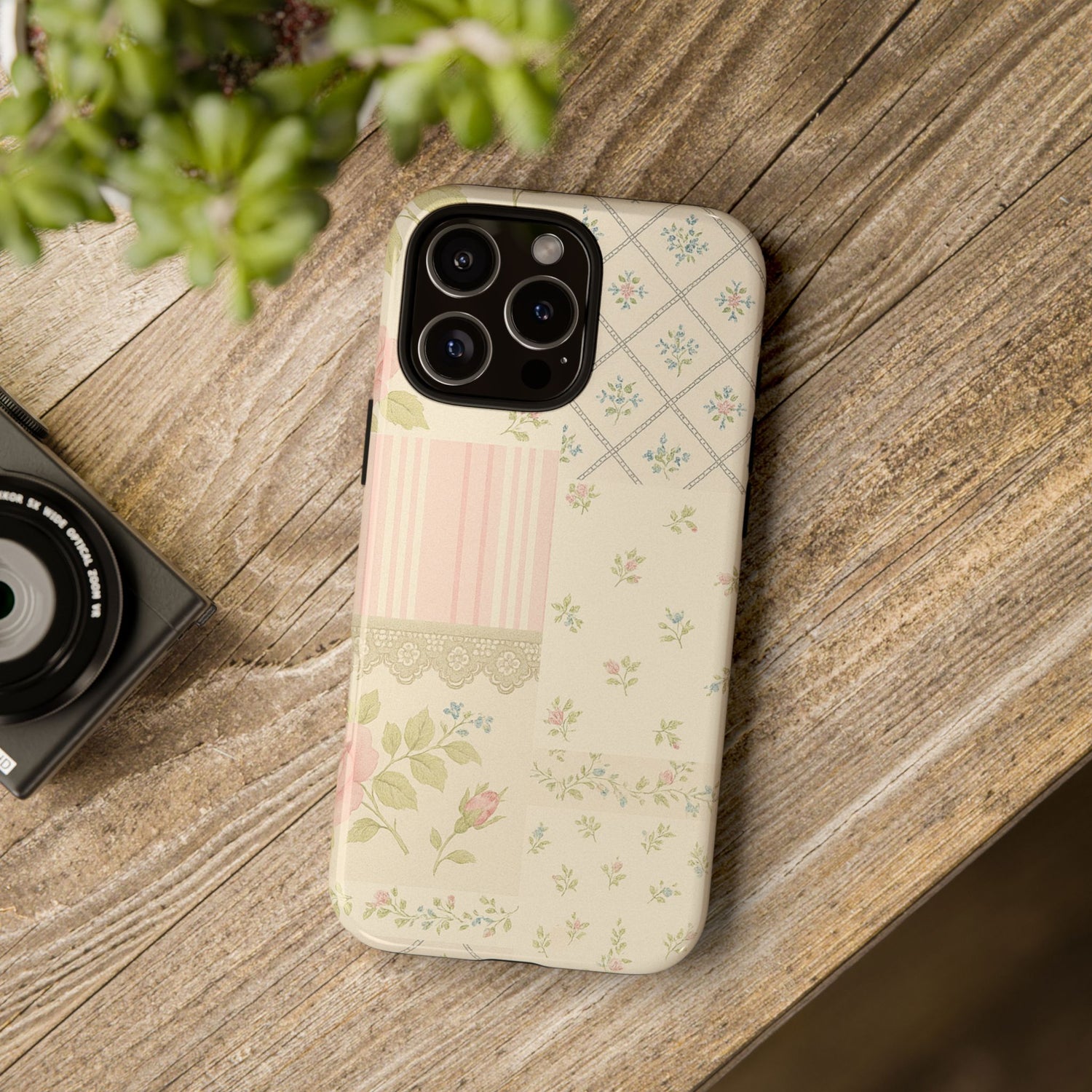 Floral Phone Case, Floral Tough Case, Protective Phone Case, Flower Case, Tough Phone Cover, Floral Tech Accessory