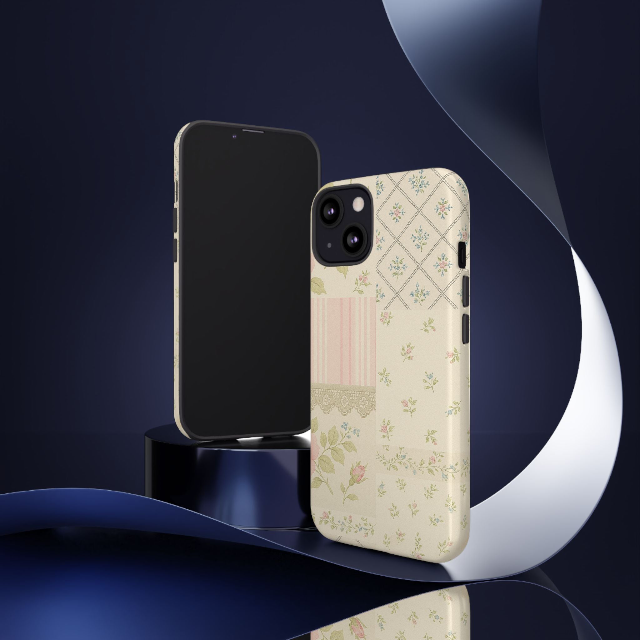 Floral Phone Case, Floral Tough Case, Protective Phone Case, Flower Case, Tough Phone Cover, Floral Tech Accessory