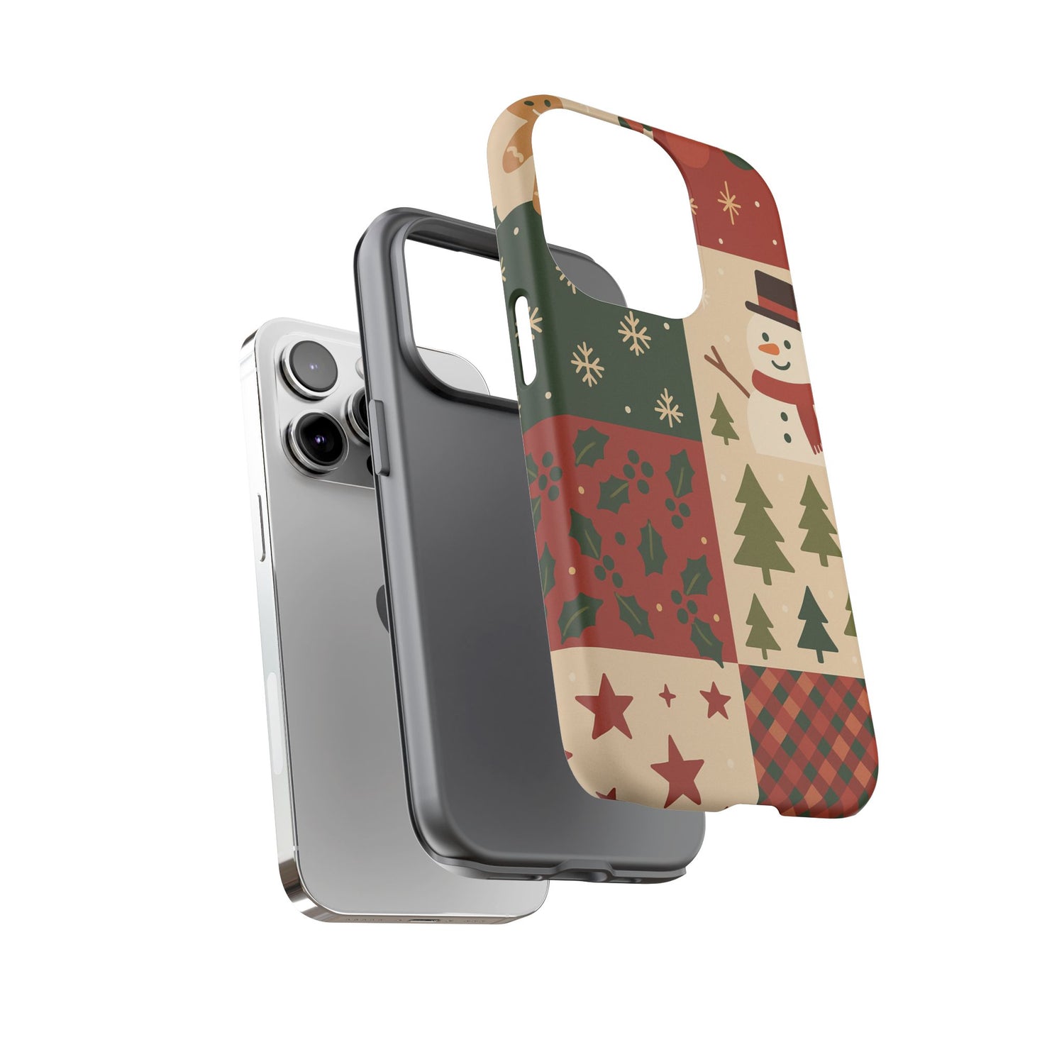 Festive Phone Case - Holiday Cheer, Christmas Gift, Winter Decor, Cute Cell Phone Cover, Seasonal Accessory, Unique Present