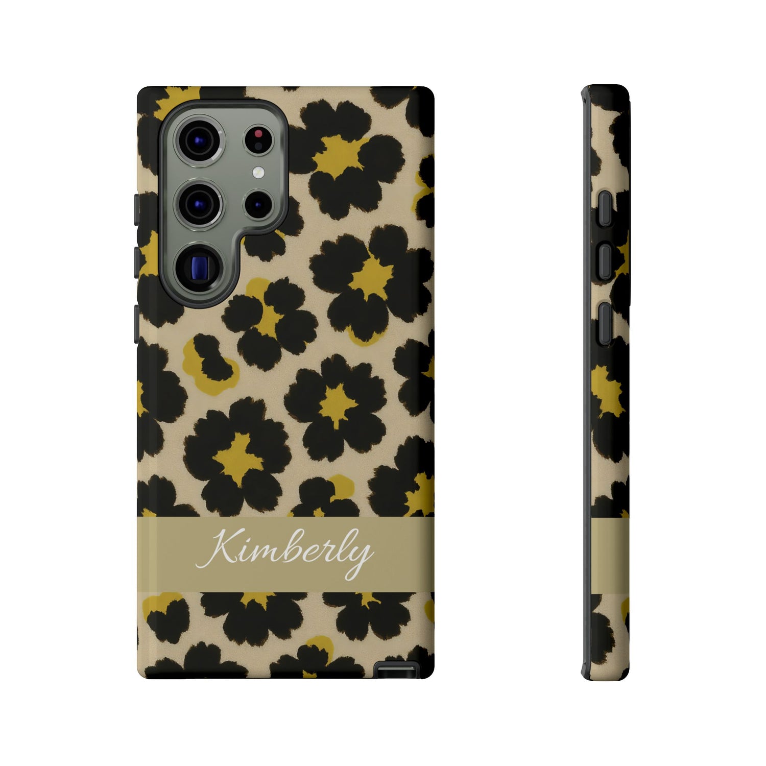 Neon Safari Bloom Phone Case - Tough Protective Cover for iPhone, Samsung & Google Pixel Samsung Galaxy S23 Ultra Glossy