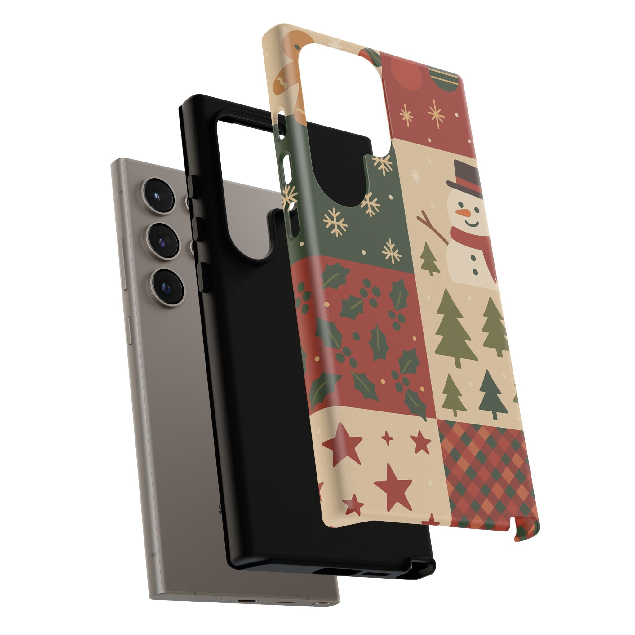 Festive Phone Case - Holiday Cheer, Christmas Gift, Winter Decor, Cute Cell Phone Cover, Seasonal Accessory, Unique Present