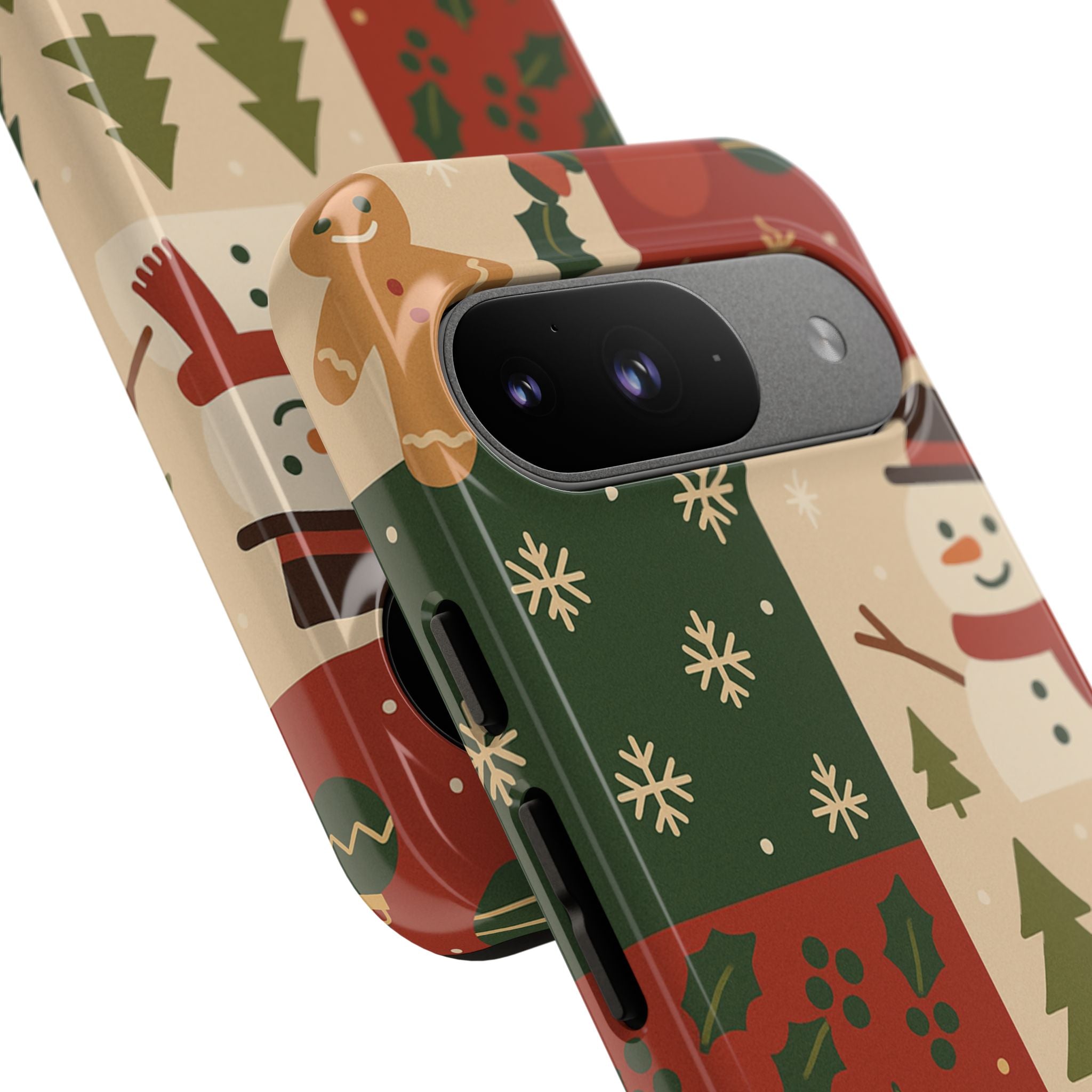 Festive Phone Case - Holiday Cheer, Christmas Gift, Winter Decor, Cute Cell Phone Cover, Seasonal Accessory, Unique Present