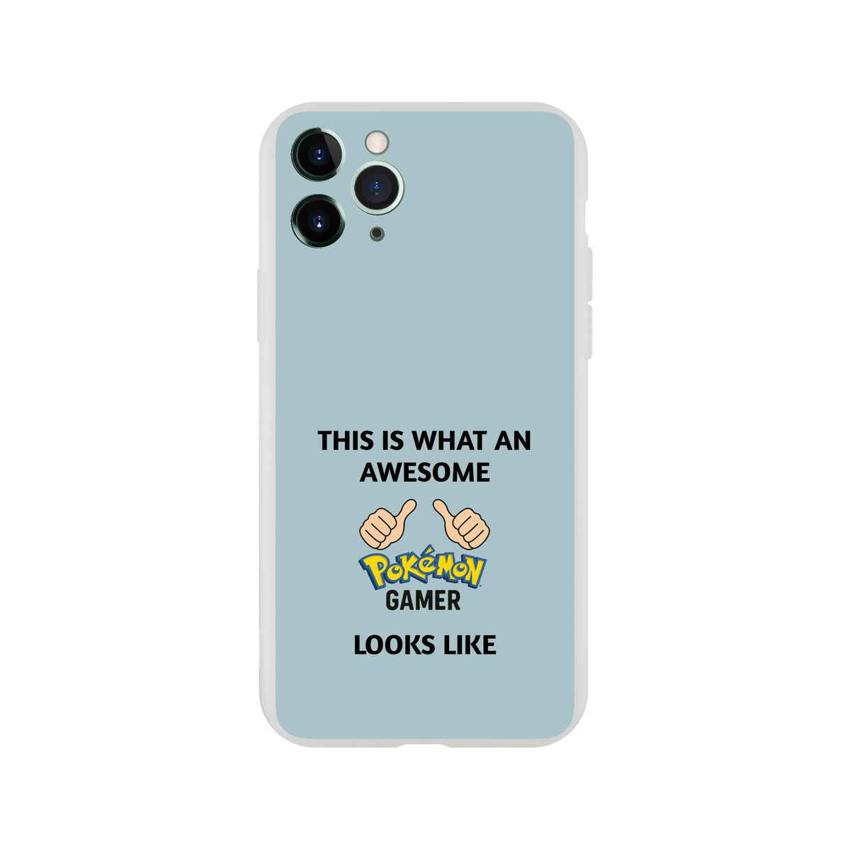 Awesome Pokémon Gamer iPhone Case - Cute & Funny Flexi Case iPhone 11 Pro