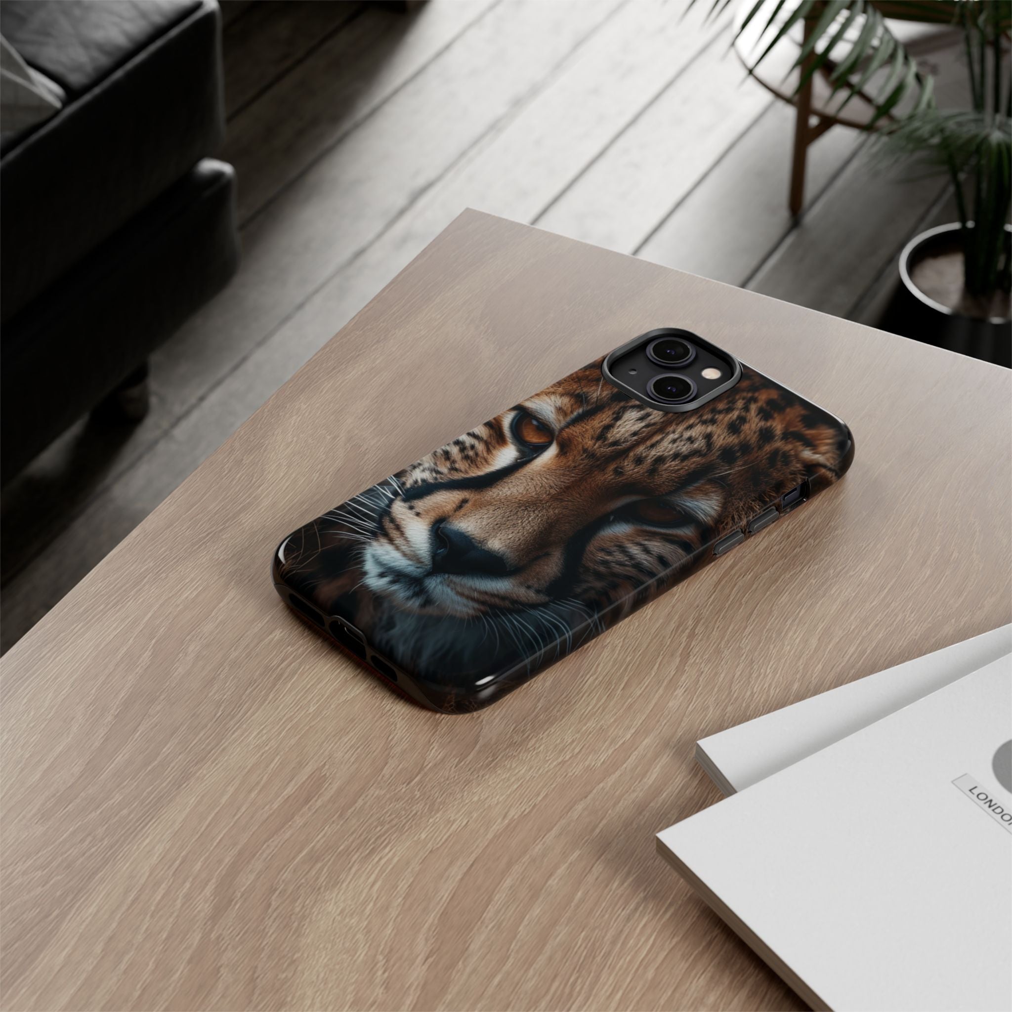 Spirit of the Wild - Cheetah Gaze Phone Case