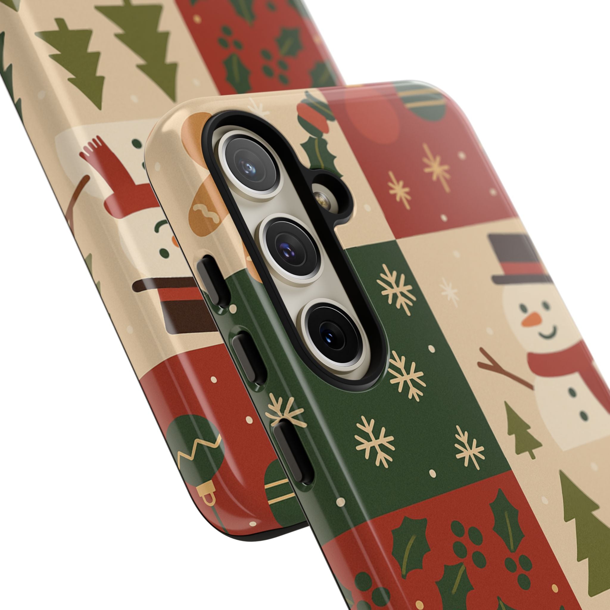 Festive Phone Case - Holiday Cheer, Christmas Gift, Winter Decor, Cute Cell Phone Cover, Seasonal Accessory, Unique Present