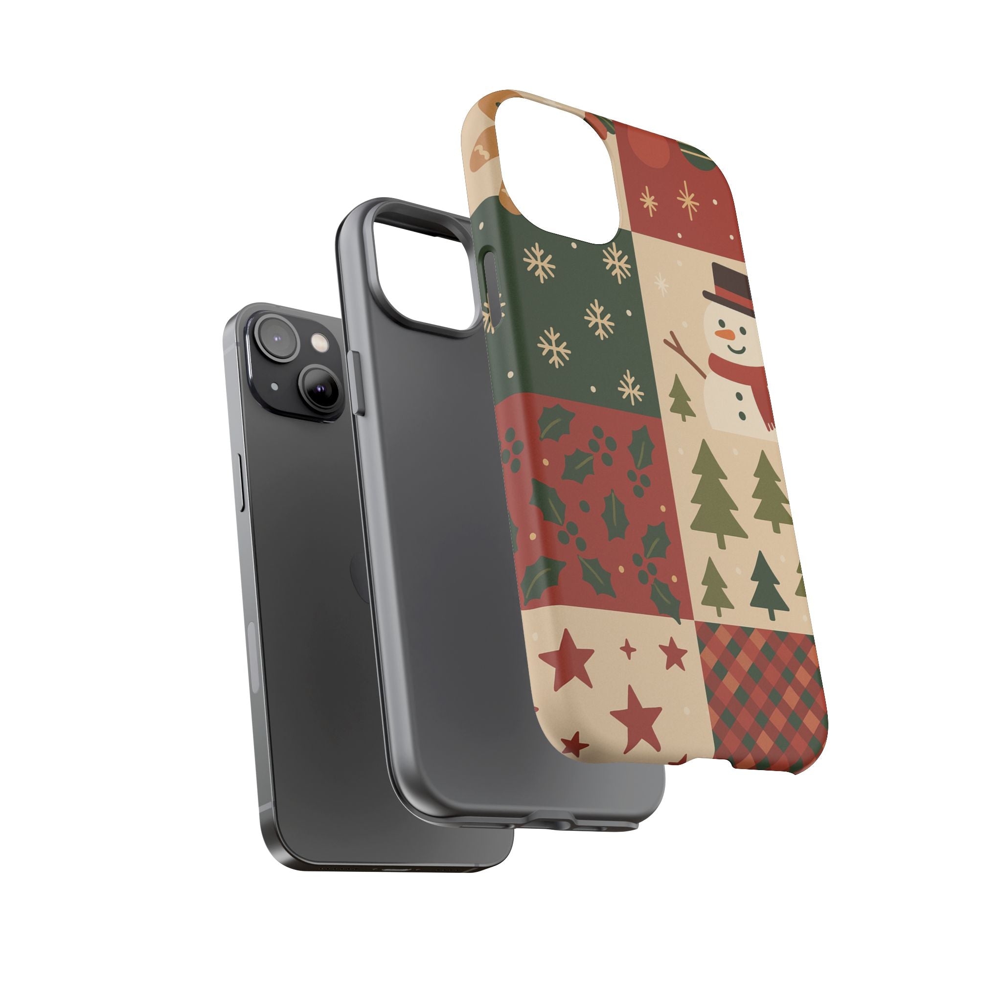 Festive Phone Case - Holiday Cheer, Christmas Gift, Winter Decor, Cute Cell Phone Cover, Seasonal Accessory, Unique Present
