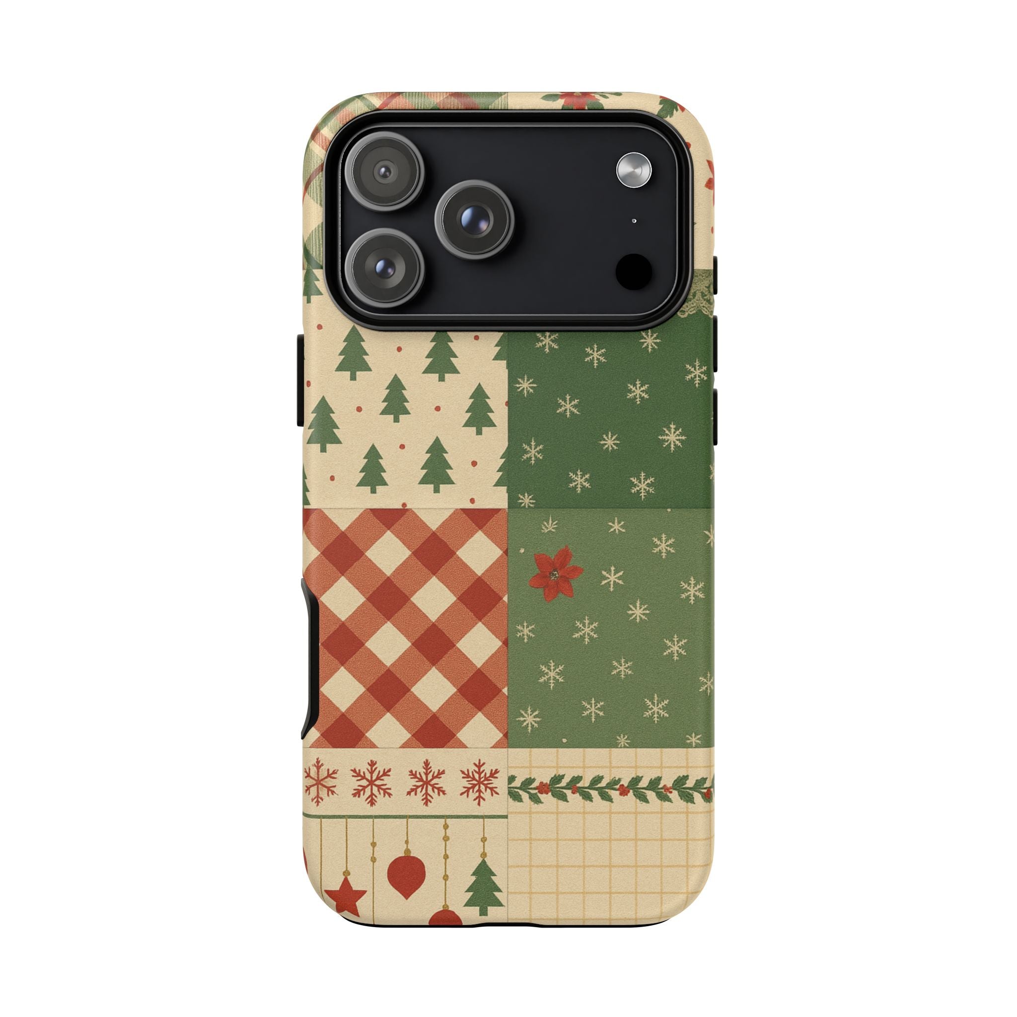 Festive Phone Cases, Luxury Black and Gold Design for Christmas Gift, Holiday Decor, Tough Case, Winter Celebration, Elegant iPhone Cover iPhone 17 Pro Max Matte