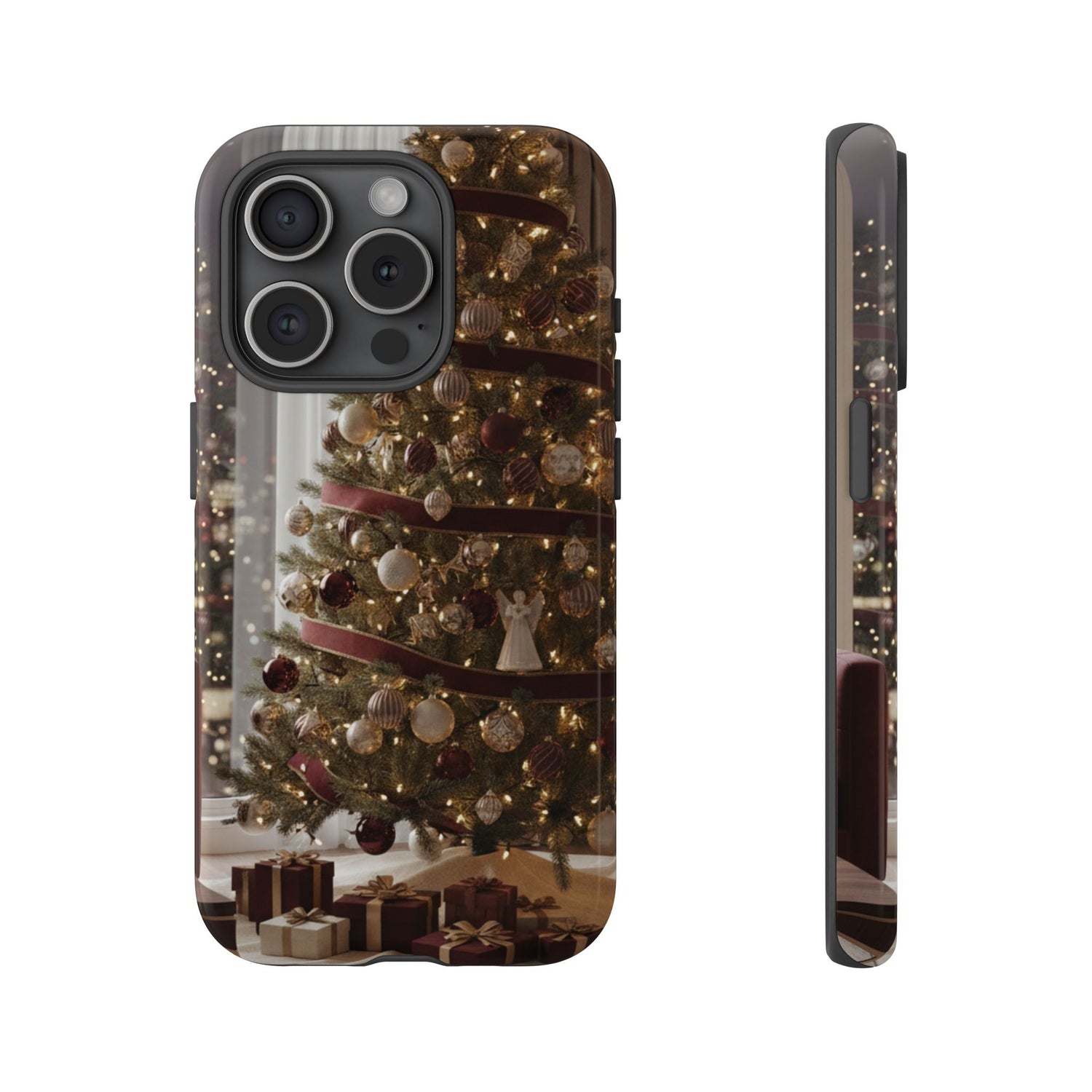 Enchanted Noel - Christmas Tree Glow Phone Case iPhone 15 Pro Glossy