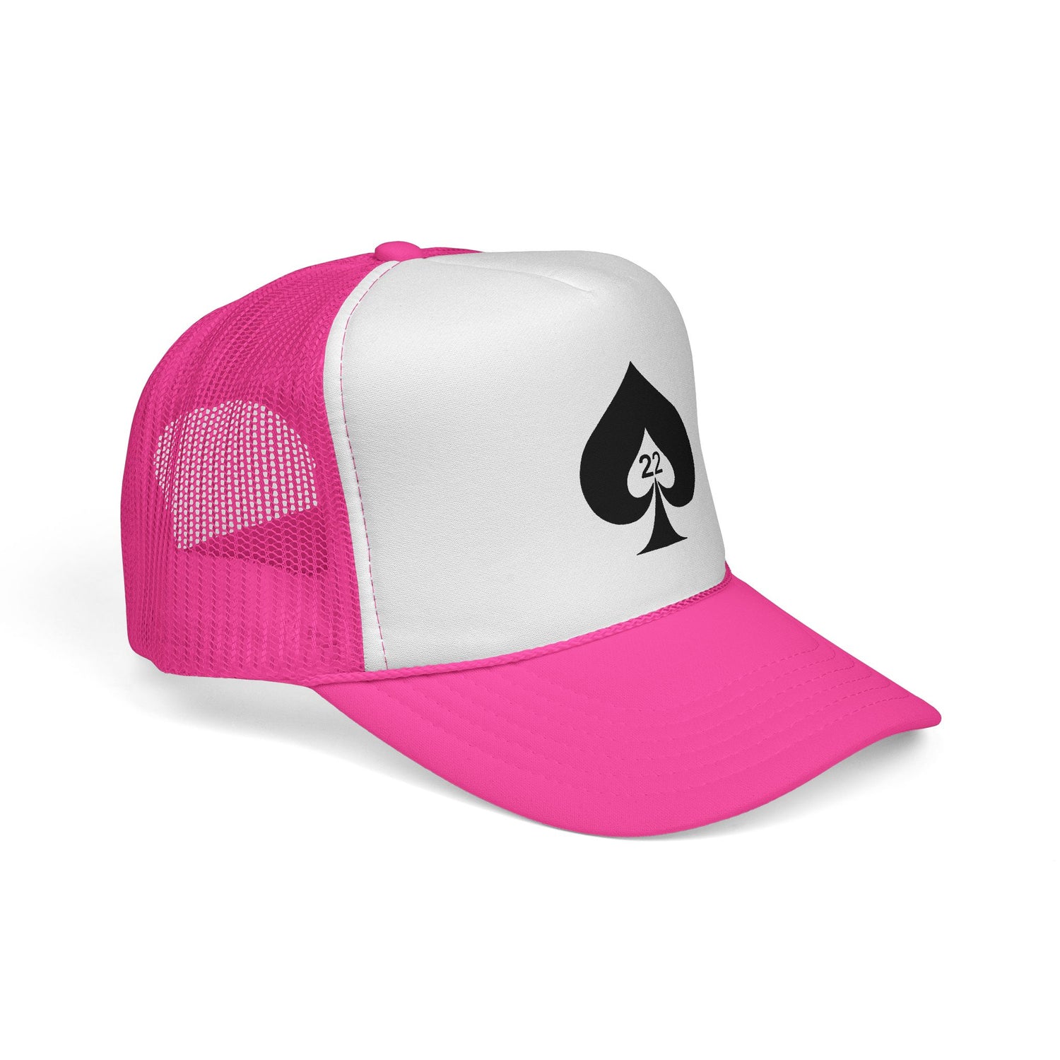 Ace of Spades Trucker Hat - Stylish Mesh Cap for Gamers, Outdoor Adventures & Festivals | Adjustable Snapback