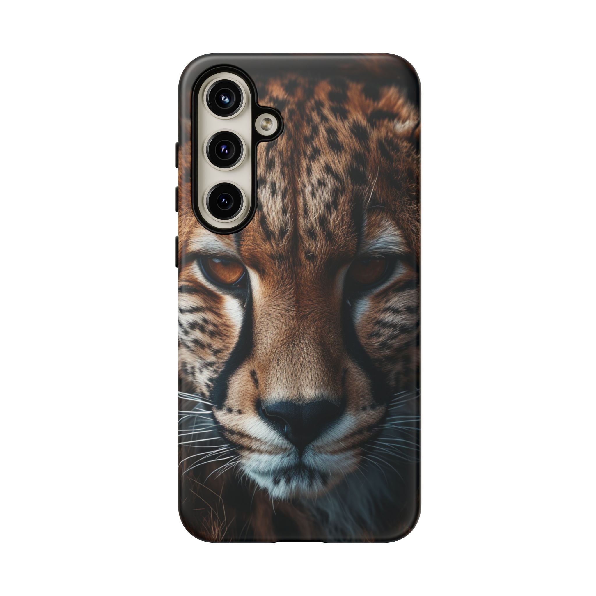 Spirit of the Wild - Cheetah Gaze Phone Case Samsung Galaxy S24 Plus Matte