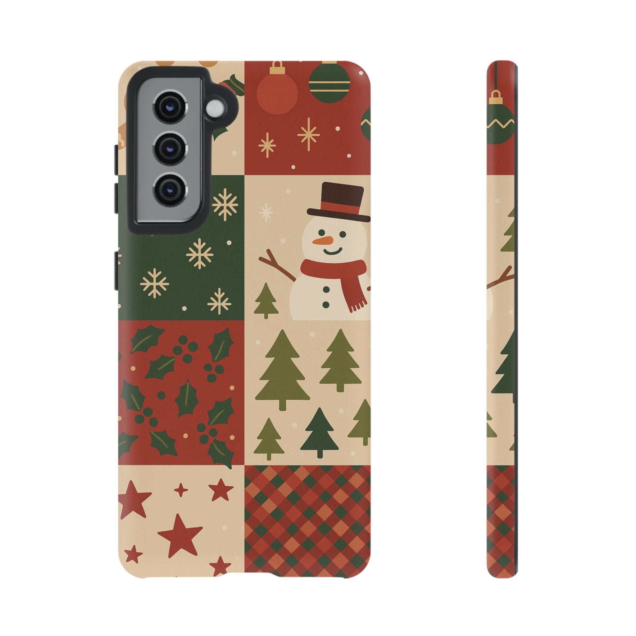 Festive Phone Case - Holiday Cheer, Christmas Gift, Winter Decor, Cute Cell Phone Cover, Seasonal Accessory, Unique Present Samsung Galaxy S21 Matte