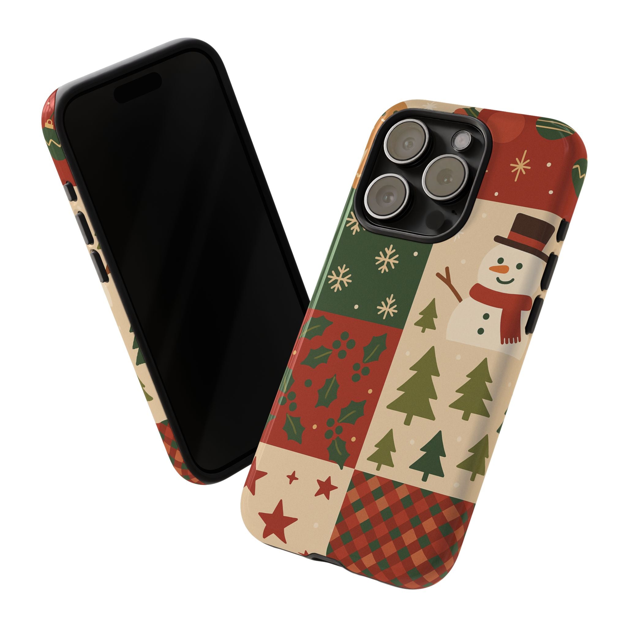 Festive Phone Case - Holiday Cheer, Christmas Gift, Winter Decor, Cute Cell Phone Cover, Seasonal Accessory, Unique Present