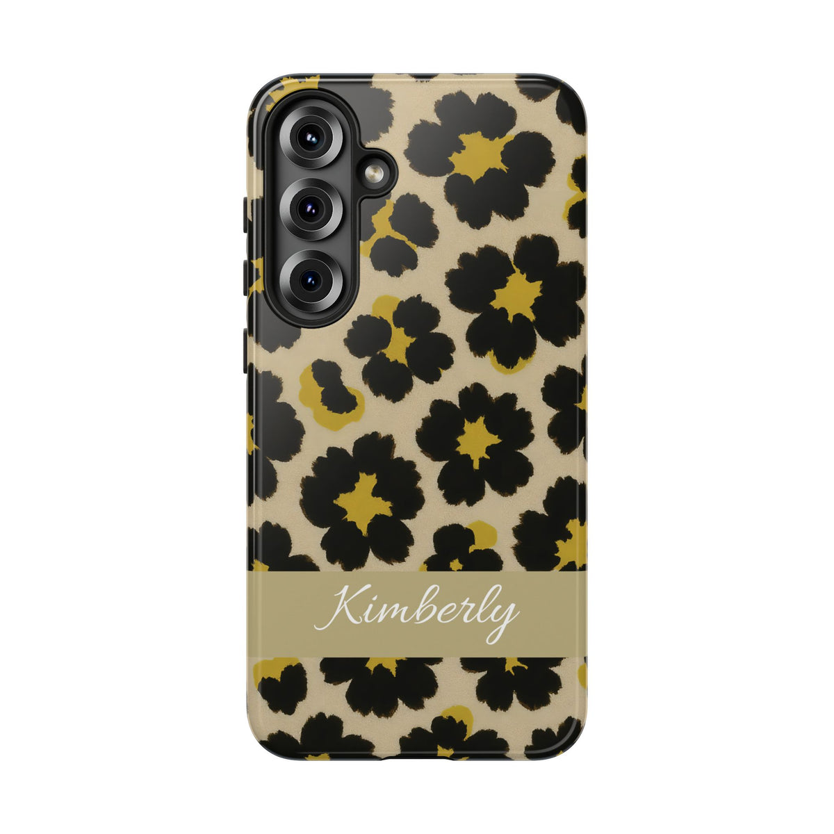 Neon Safari Bloom Phone Case - Tough Protective Cover for iPhone, Samsung & Google Pixel Samsung Galaxy S25 Plus Glossy