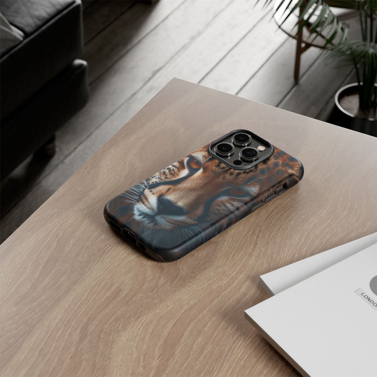 Spirit of the Wild - Cheetah Gaze Phone Case