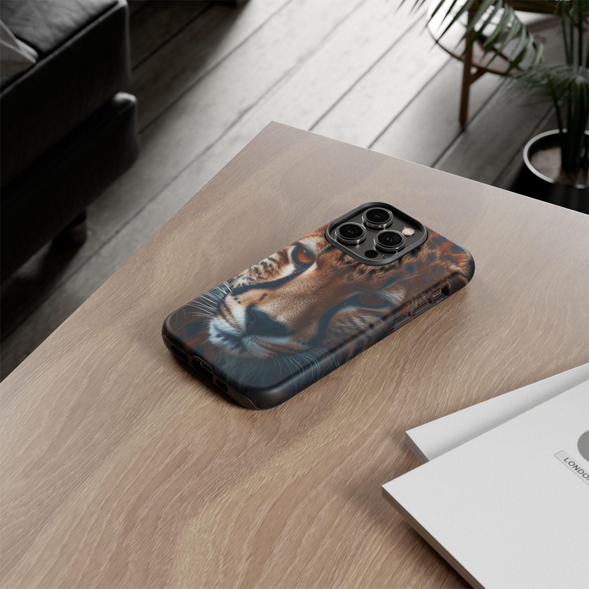 Spirit of the Wild - Cheetah Gaze Phone Case