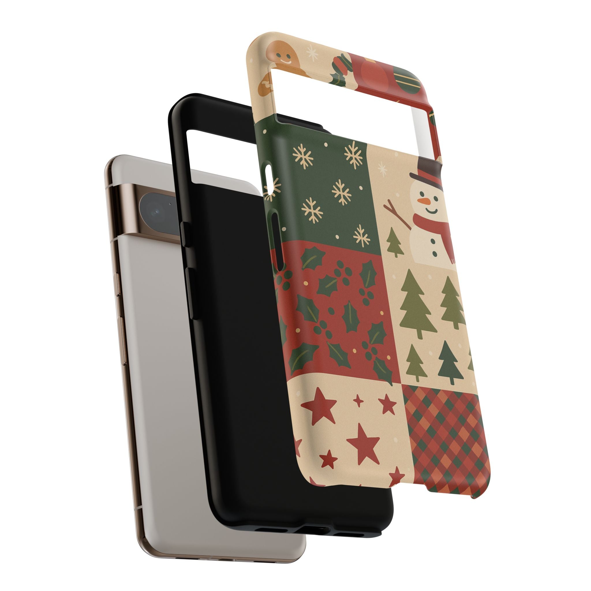 Festive Phone Case - Holiday Cheer, Christmas Gift, Winter Decor, Cute Cell Phone Cover, Seasonal Accessory, Unique Present